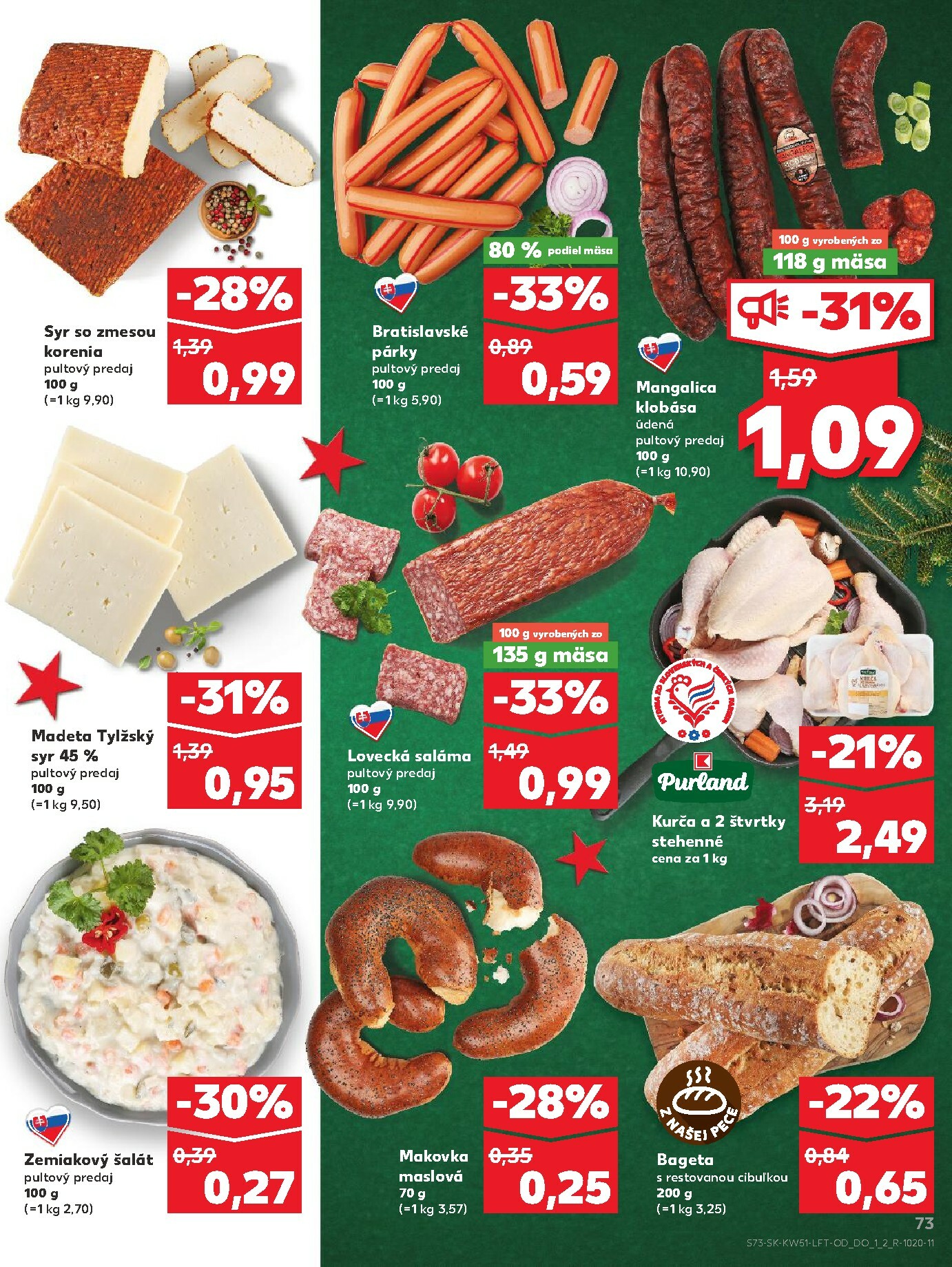 kaufland - Leták Kaufland platný od 18.12. do 24.12. - page: 73