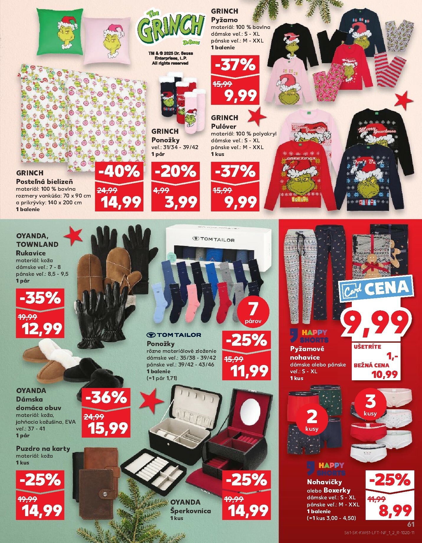 kaufland - Leták Kaufland platný od 18.12. do 24.12. - page: 61