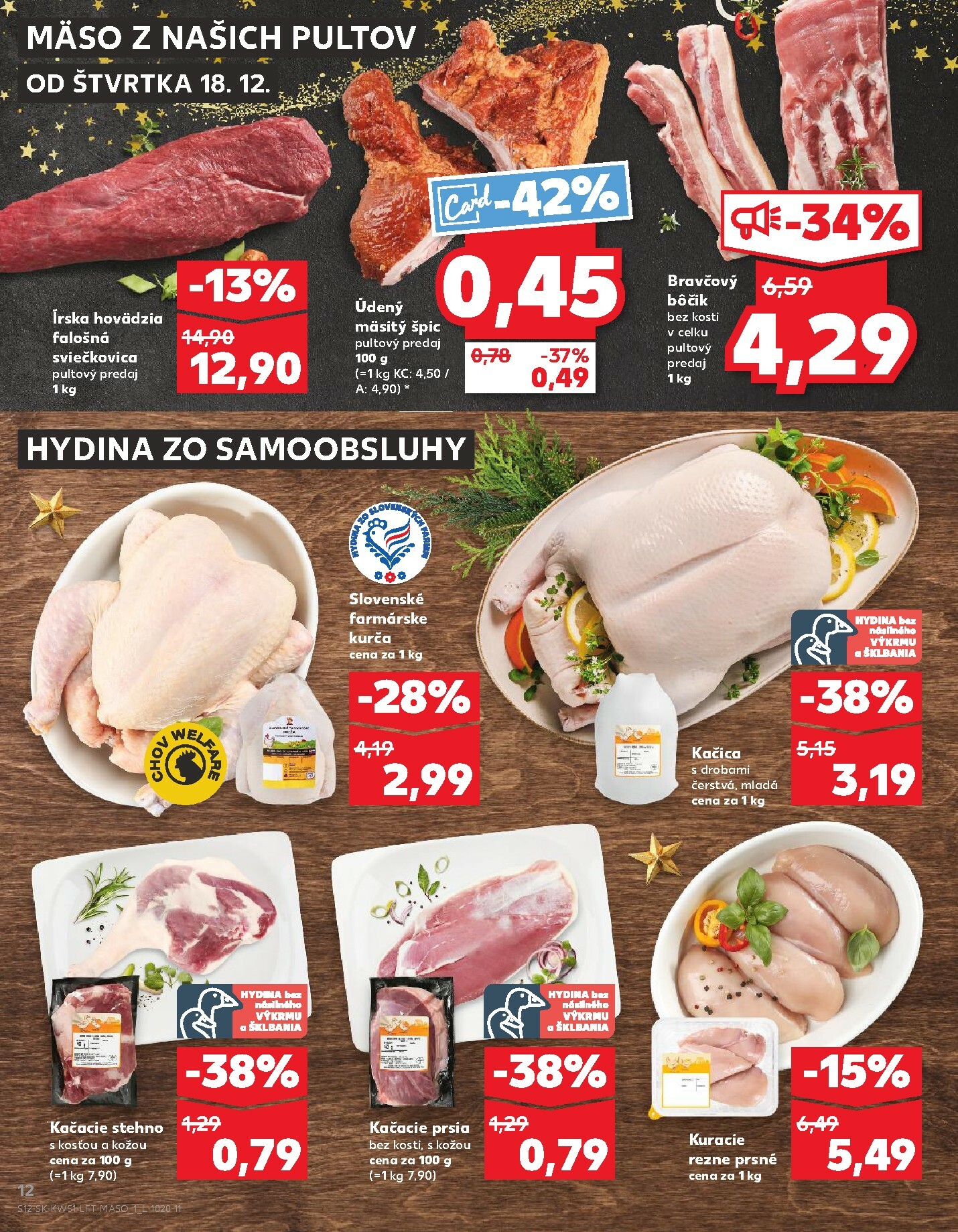 kaufland - Leták Kaufland platný od 18.12. do 24.12. - page: 12
