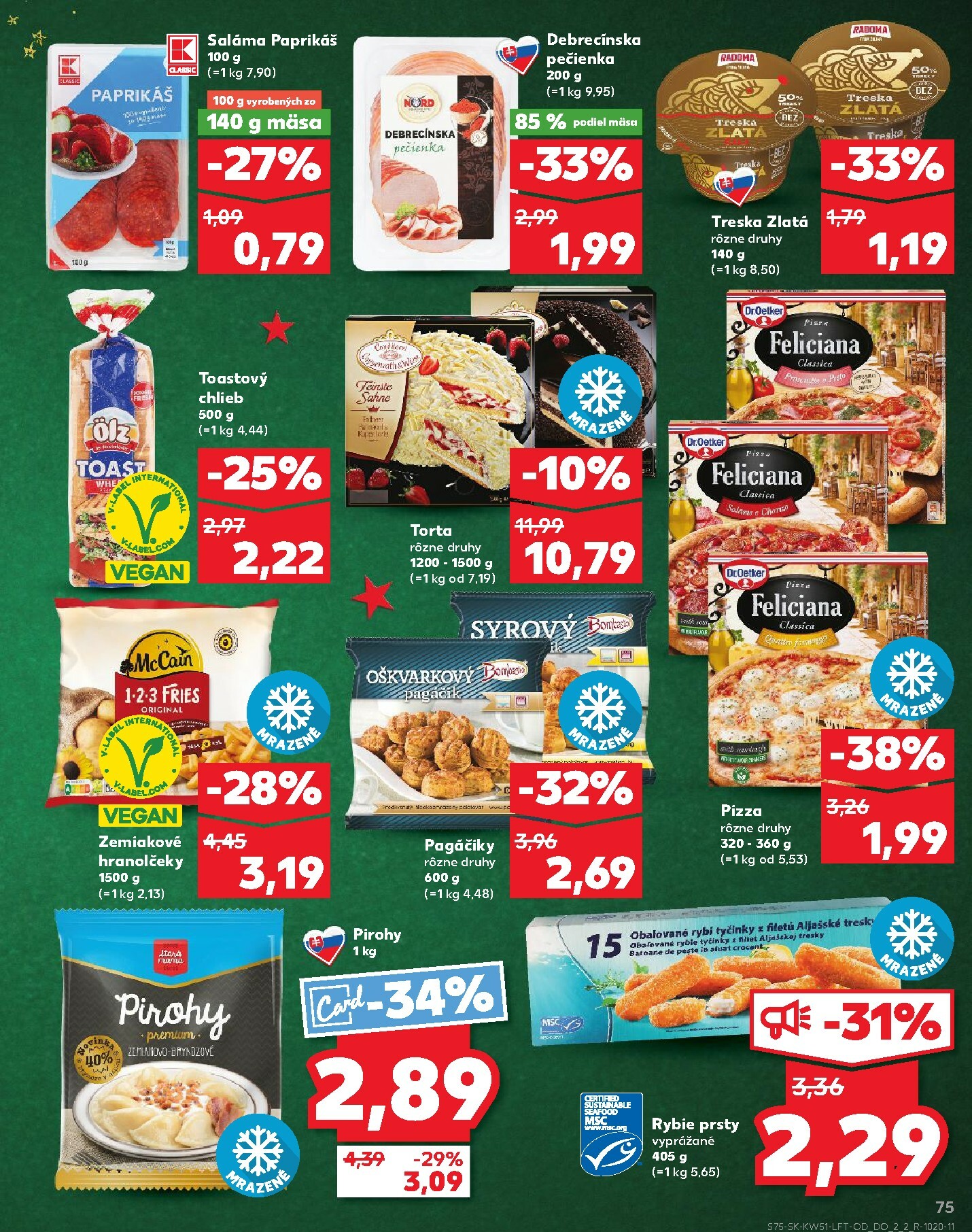 kaufland - Leták Kaufland platný od 18.12. do 24.12. - page: 75
