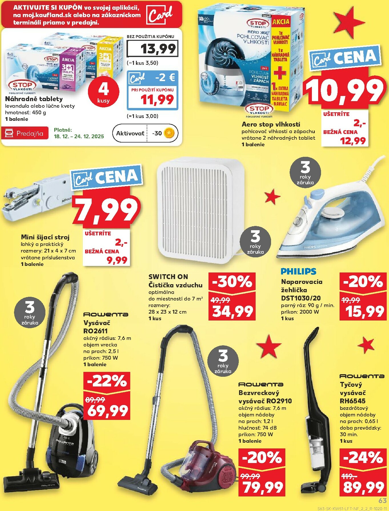 kaufland - Leták Kaufland platný od 18.12. do 24.12. - page: 63