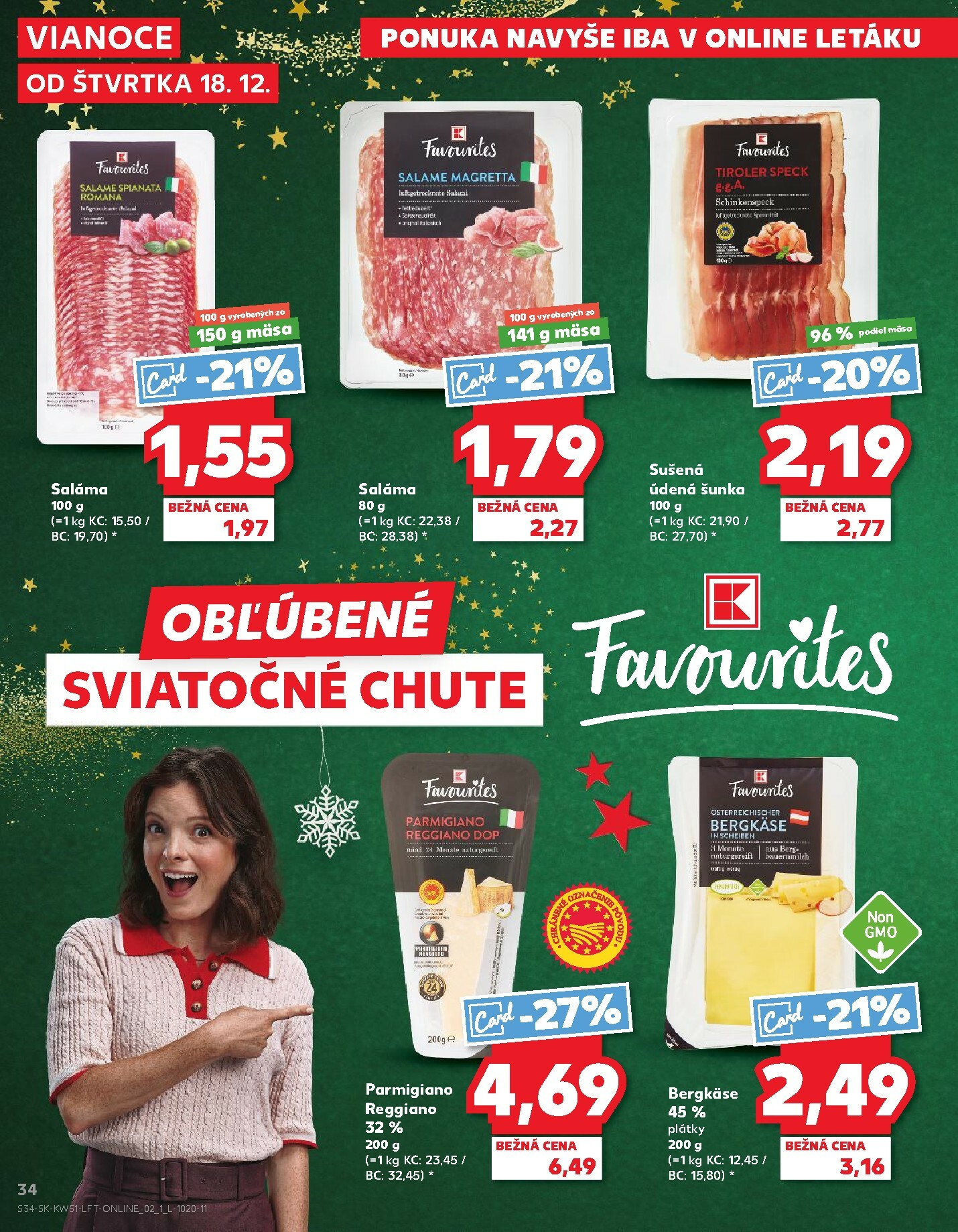kaufland - Leták Kaufland platný od 18.12. do 24.12. - page: 34