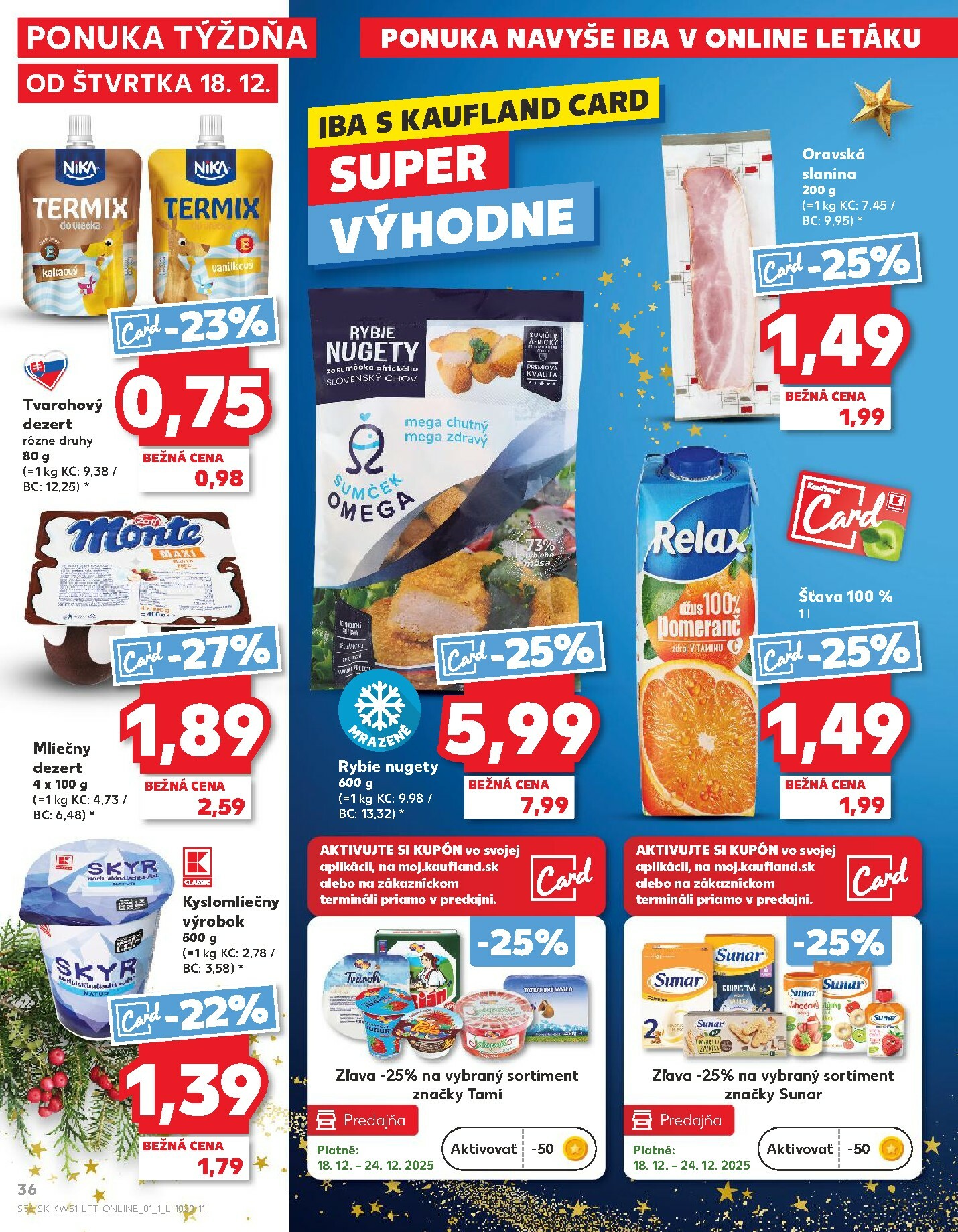 kaufland - Leták Kaufland platný od 18.12. do 24.12. - page: 36