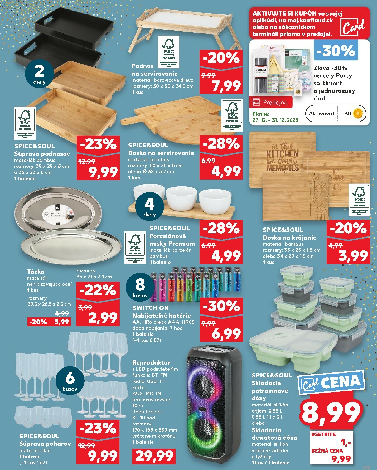 kaufland - Leták Kaufland platný od 27.12. do 31.12. - page: 59