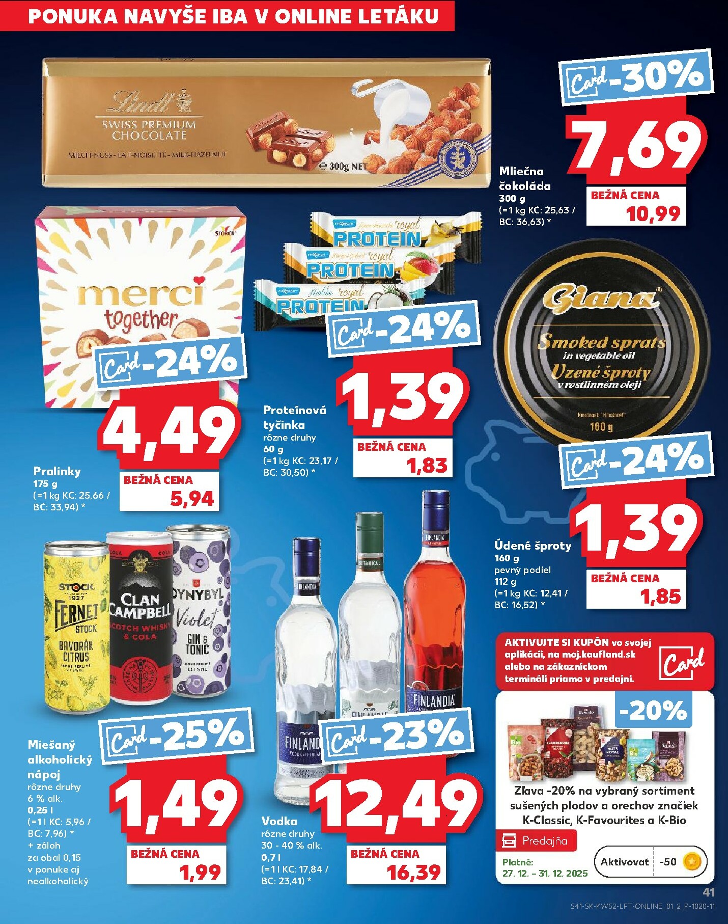 kaufland - Leták Kaufland platný od 27.12. do 31.12. - page: 41