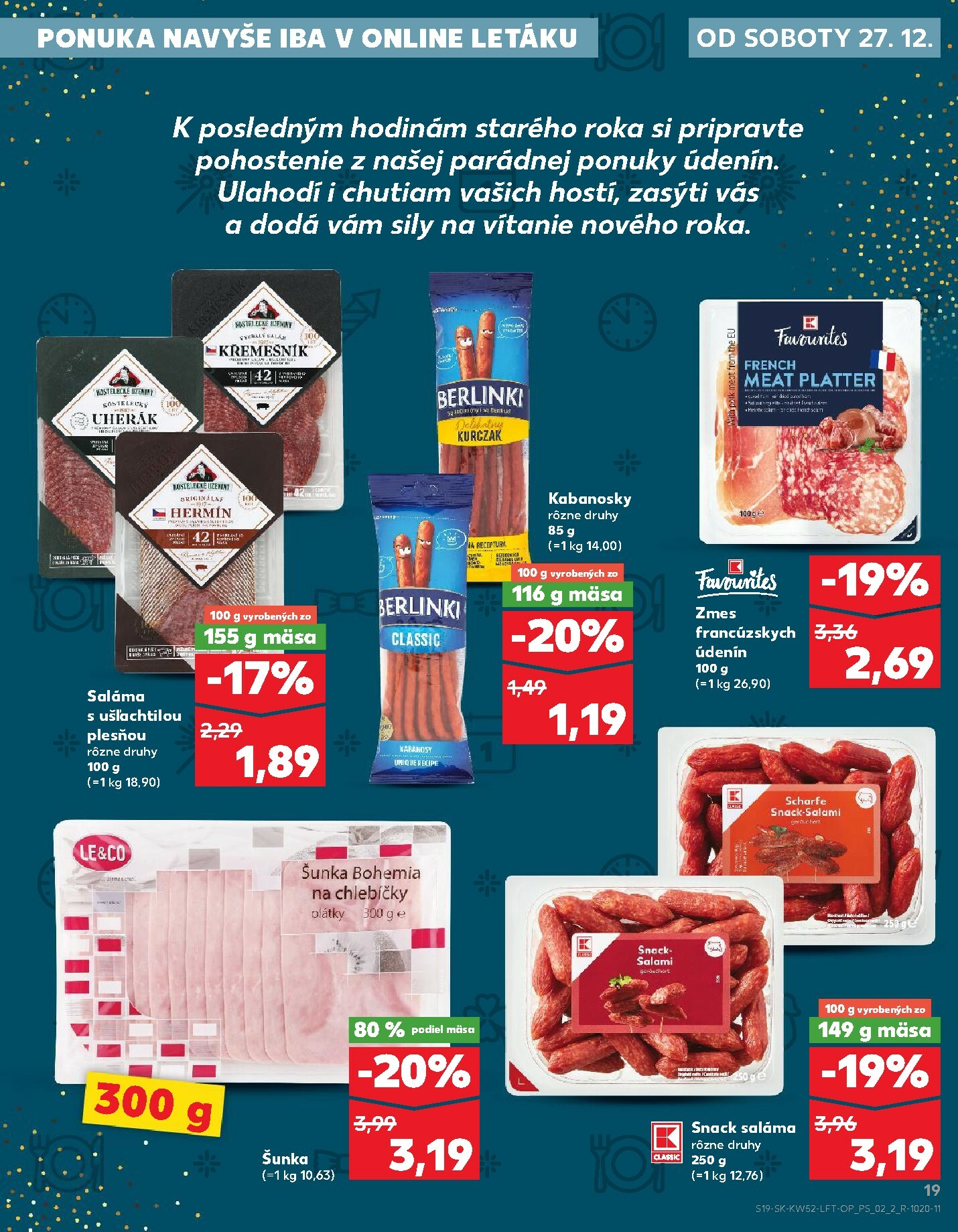 kaufland - Leták Kaufland platný od 27.12. do 31.12. - page: 19