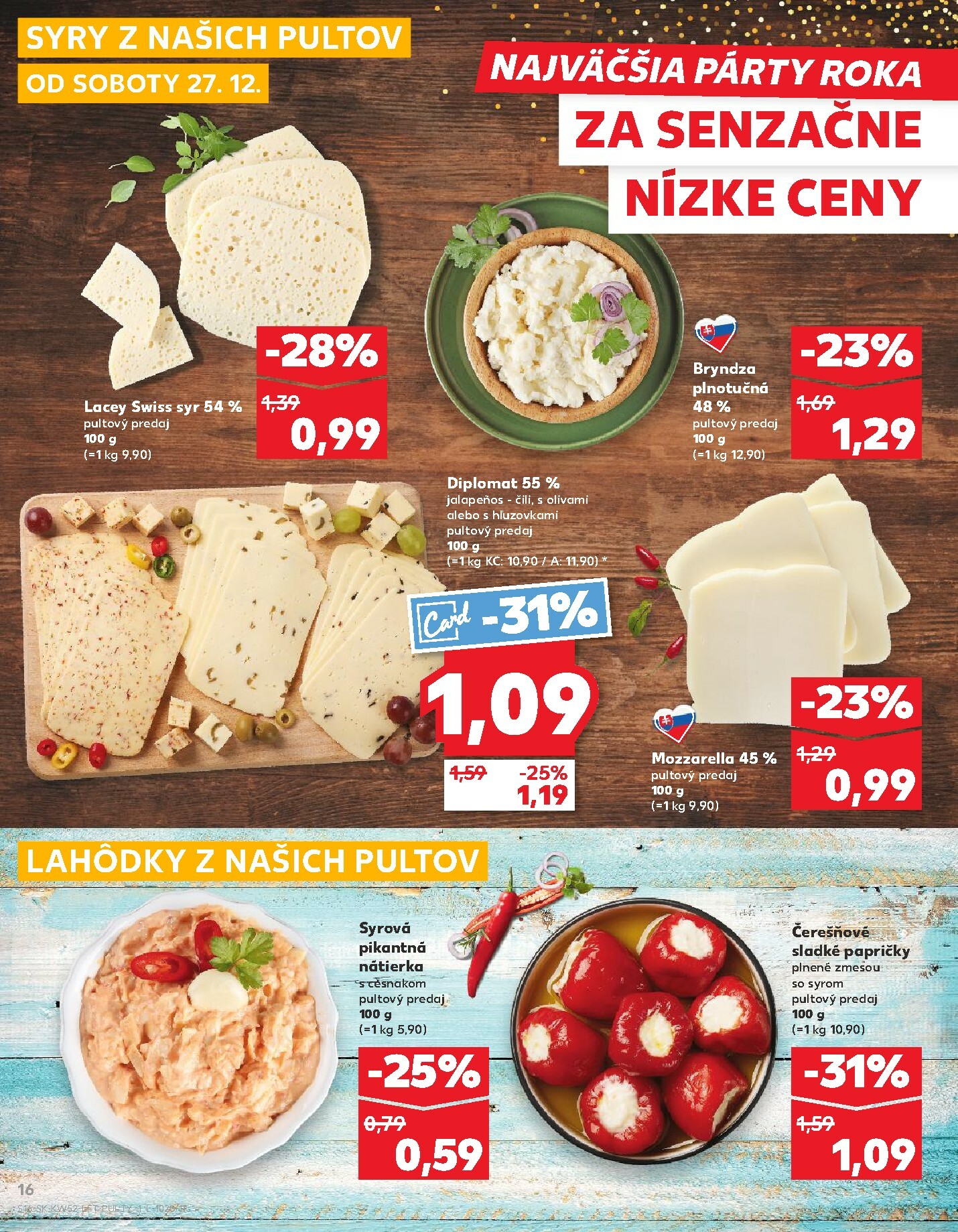 kaufland - Leták Kaufland platný od 27.12. do 31.12. - page: 16