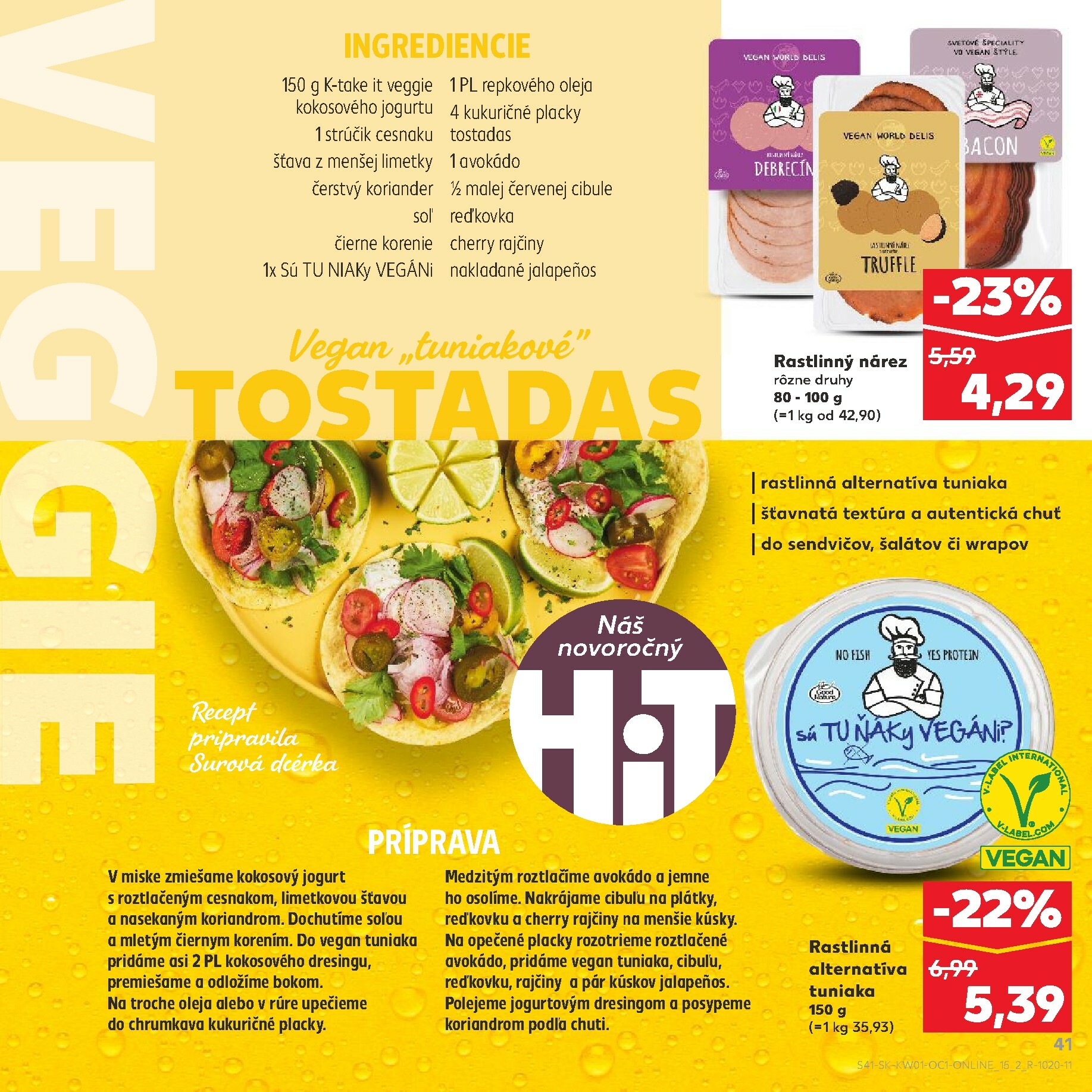 kaufland - Leták Kaufland - Fit platný od 03.01. do 31.01. - page: 41