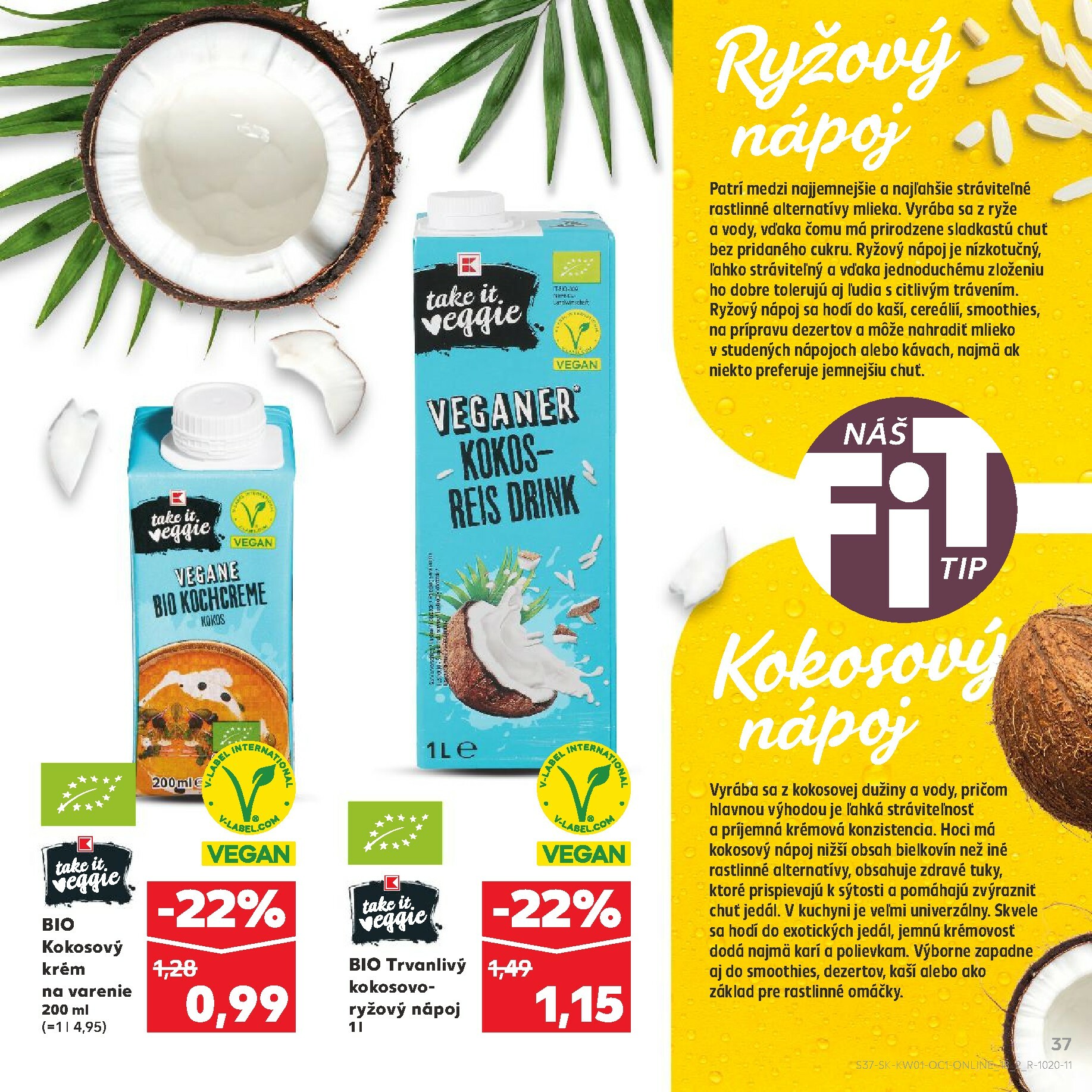 kaufland - Leták Kaufland - Fit platný od 03.01. do 31.01. - page: 37