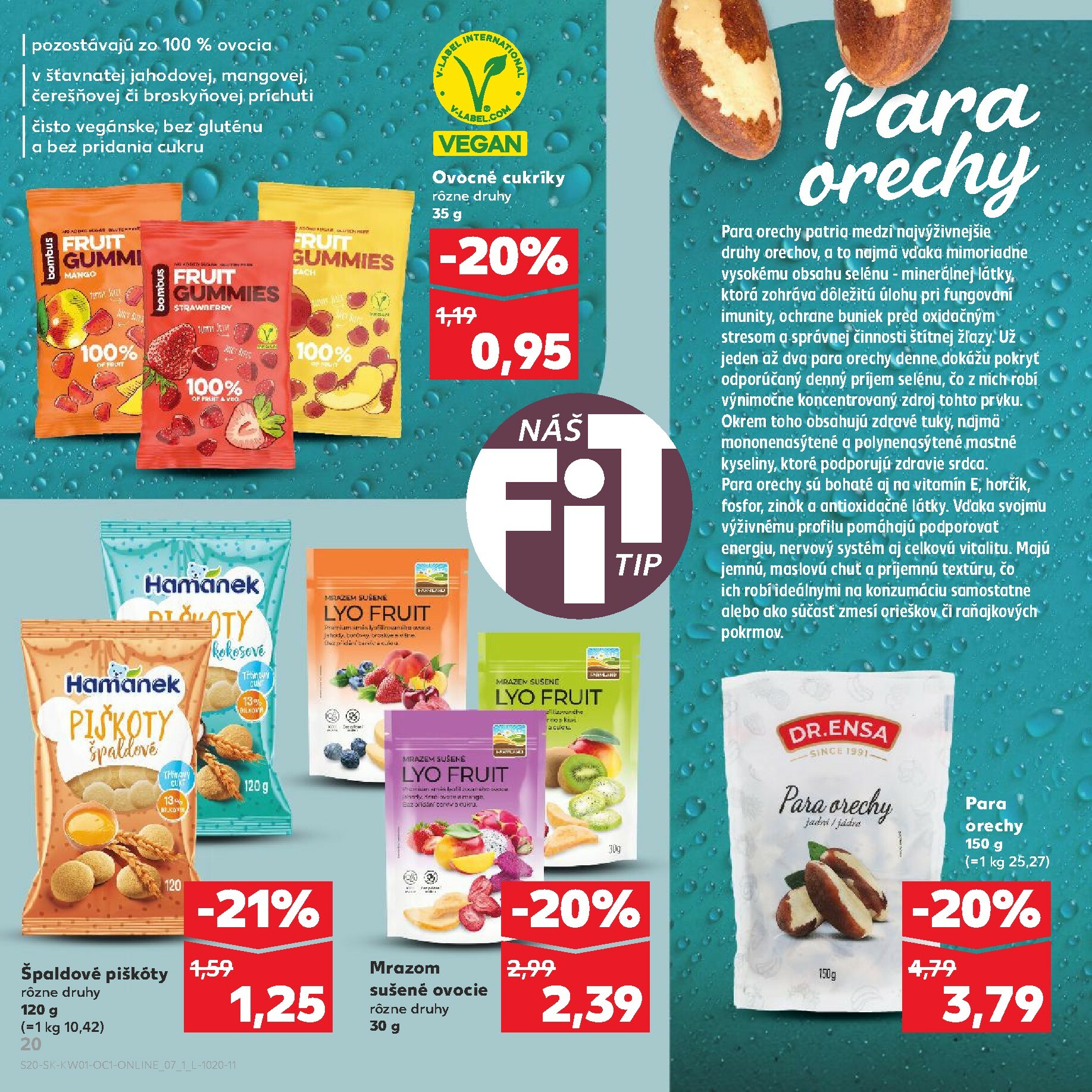 kaufland - Leták Kaufland - Fit platný od 03.01. do 31.01. - page: 20