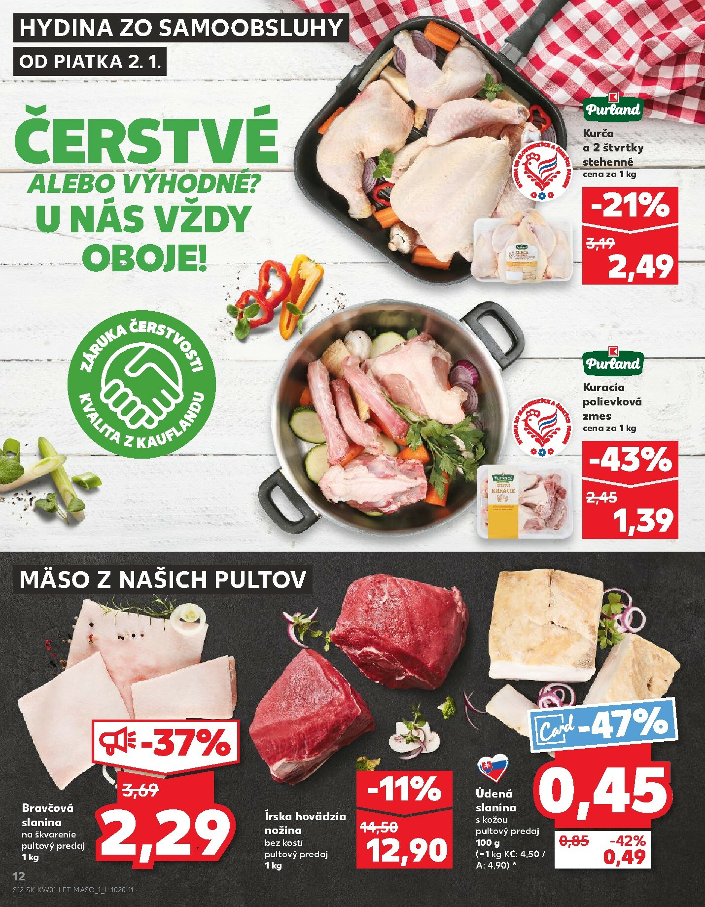 kaufland - Leták Kaufland platný od 02.01. do 07.01. - page: 12