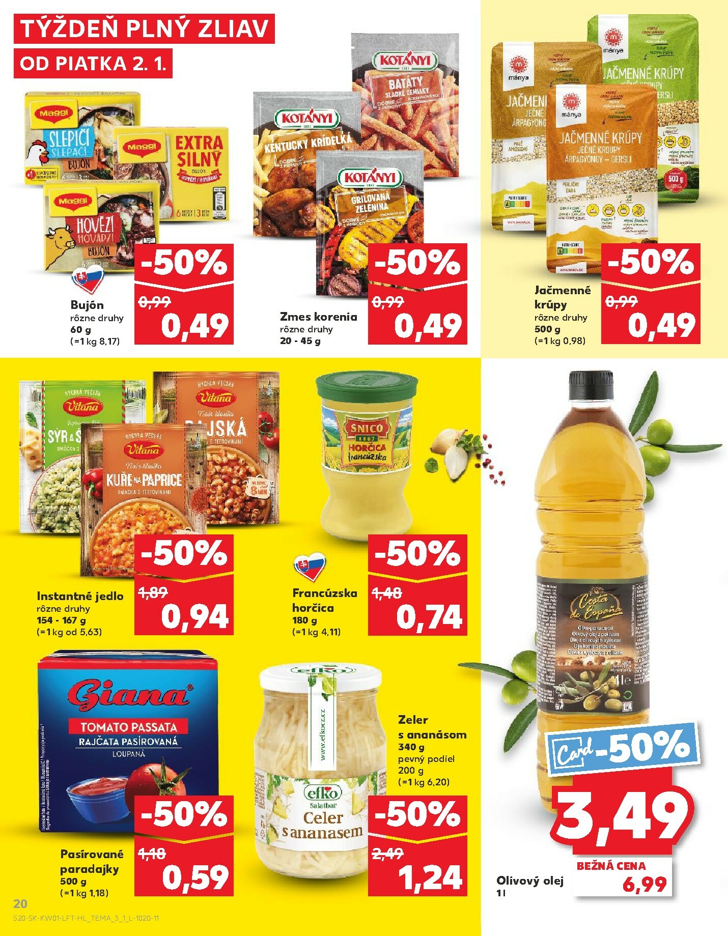 kaufland - Leták Kaufland platný od 02.01. do 07.01. - page: 20