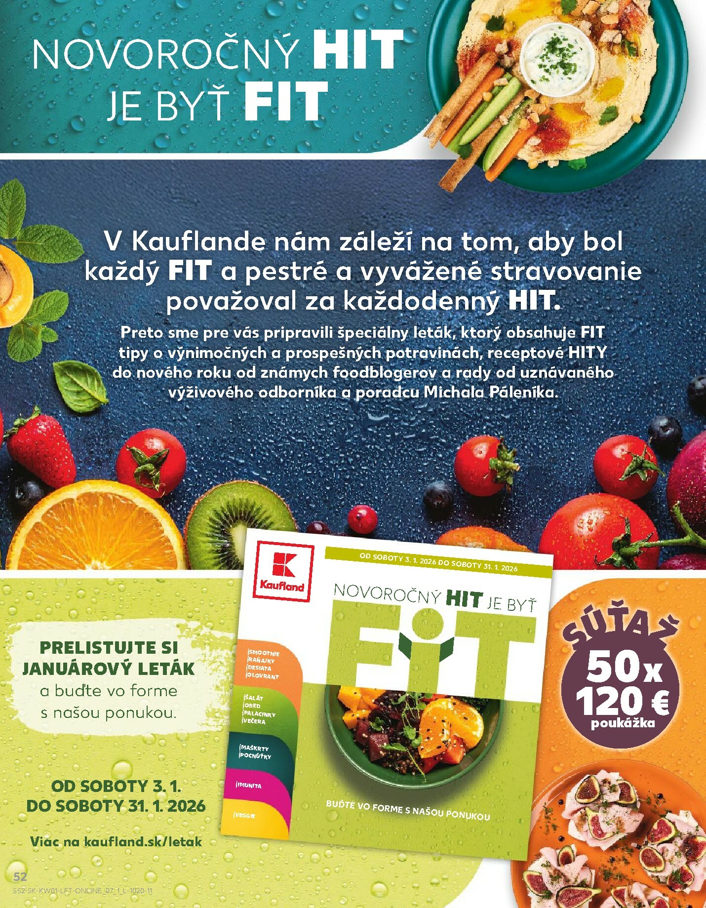 kaufland - Leták Kaufland platný od 02.01. do 07.01. - page: 52