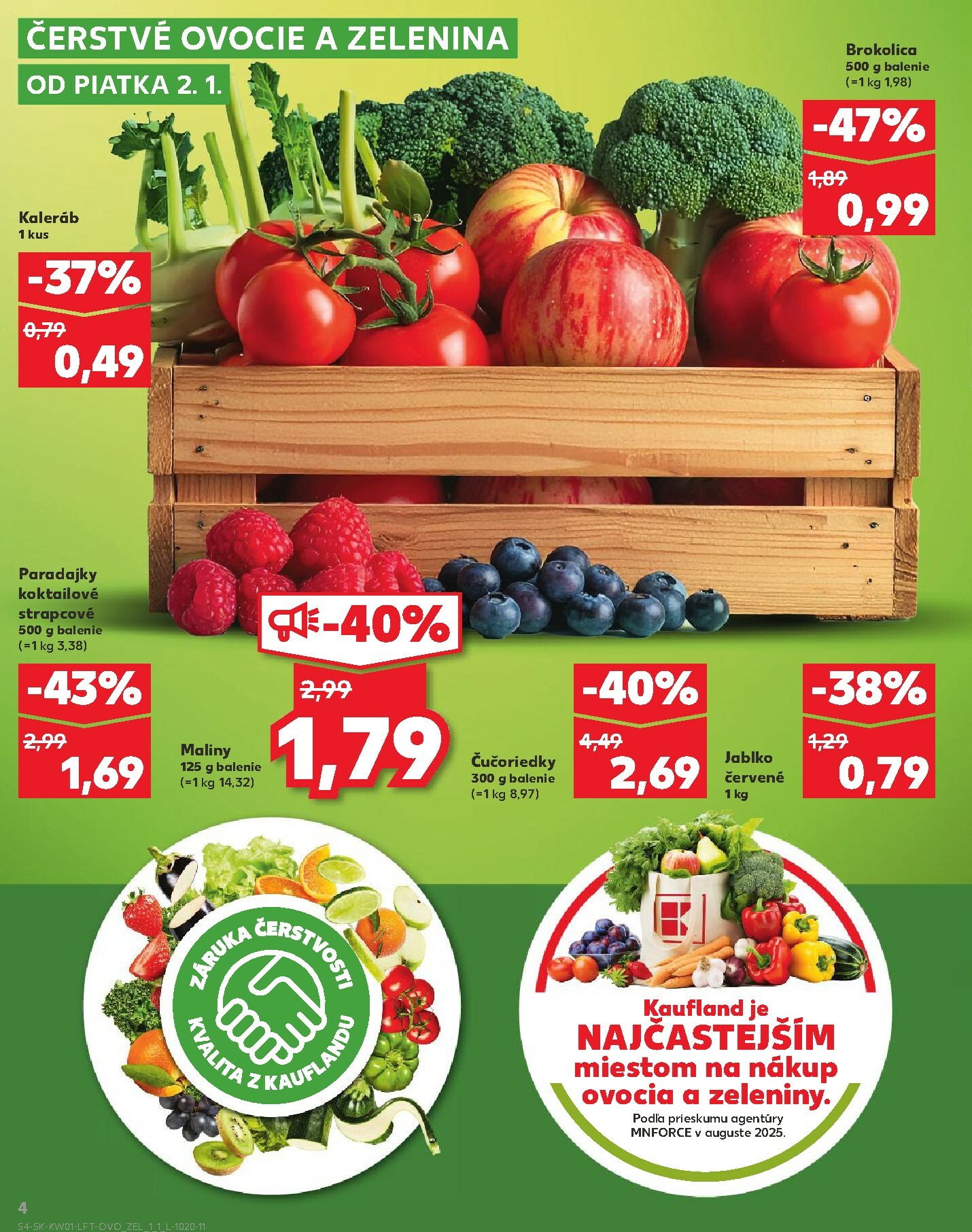 kaufland - Leták Kaufland platný od 02.01. do 07.01. - page: 4