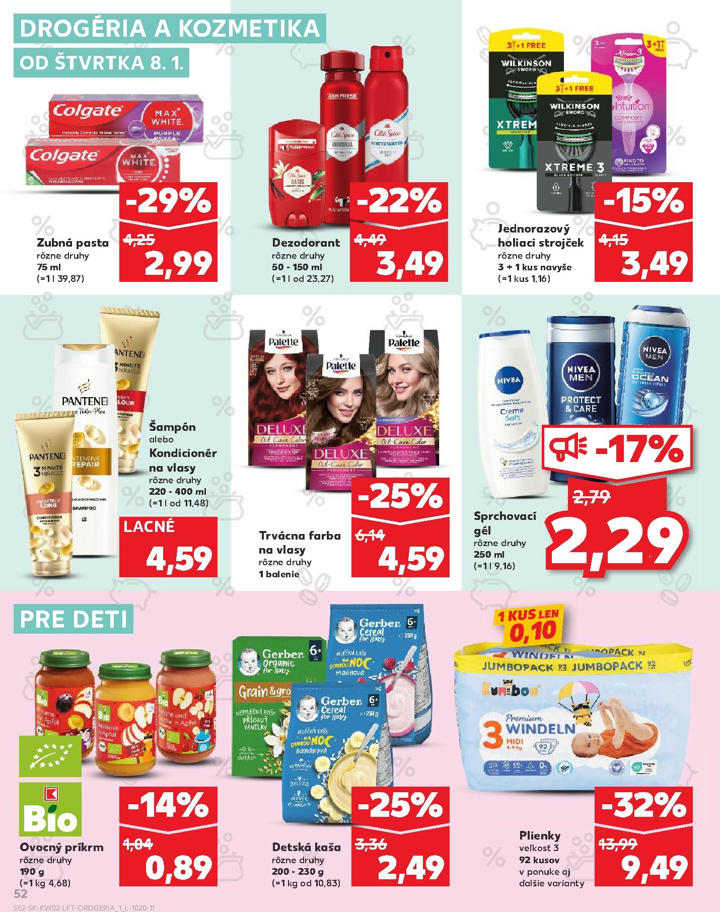 kaufland - Leták Kaufland platný od 08.01. do 14.01. - page: 52