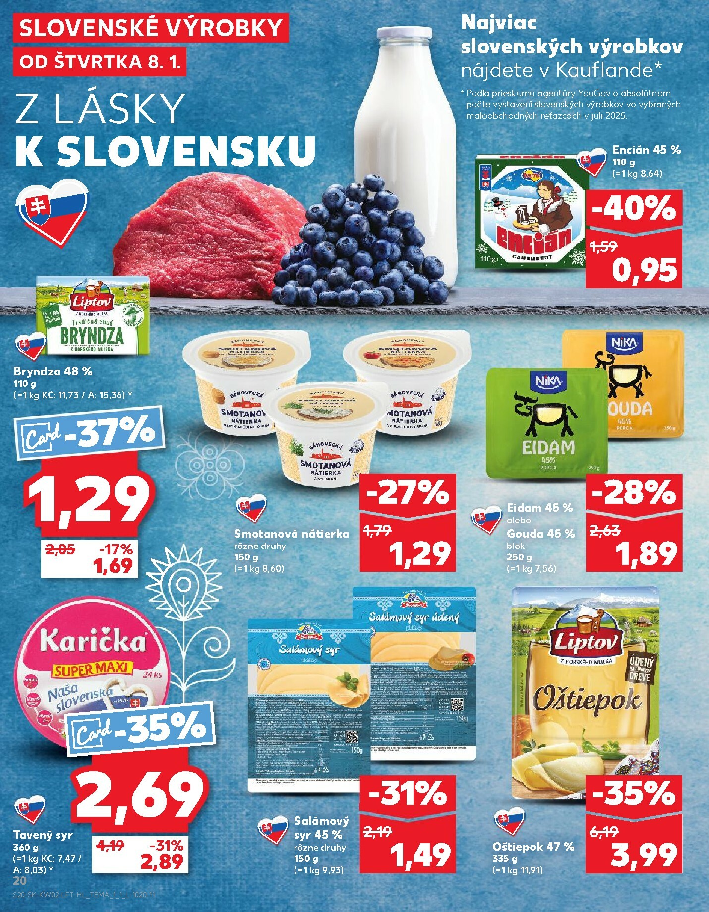 kaufland - Leták Kaufland platný od 08.01. do 14.01. - page: 20