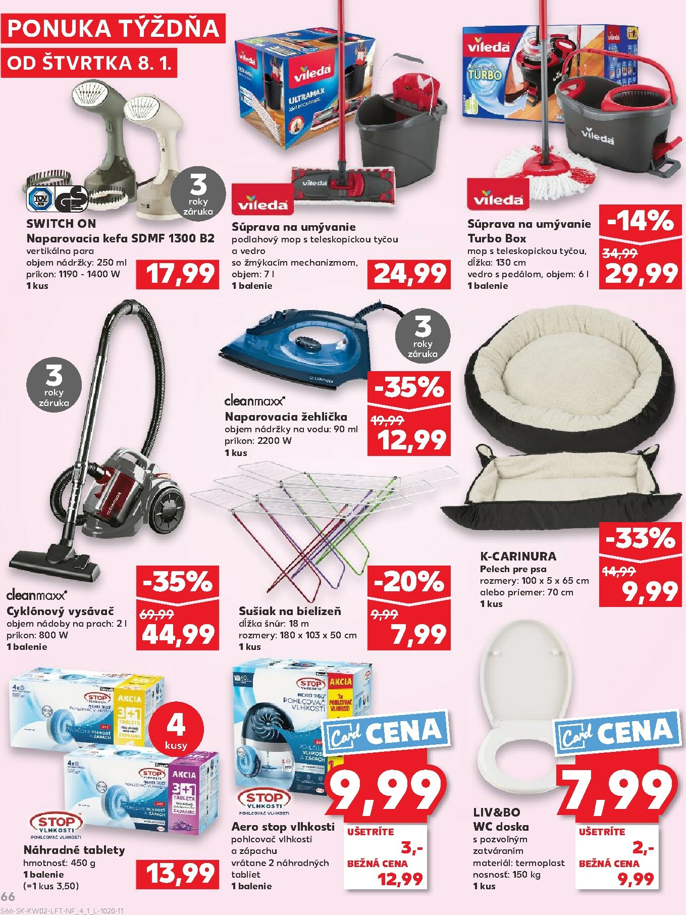 kaufland - Leták Kaufland platný od 08.01. do 14.01. - page: 66