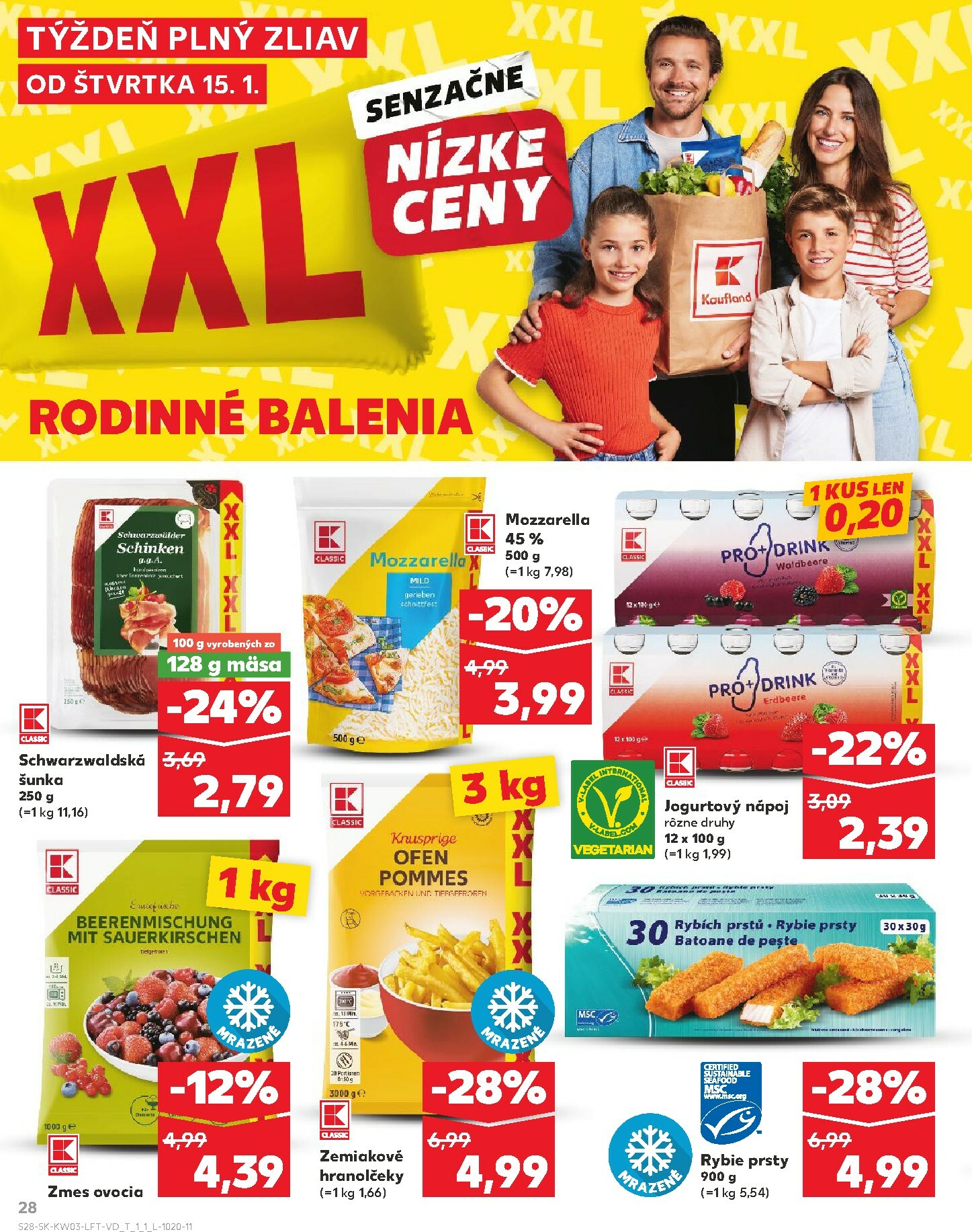 kaufland - Leták Kaufland platný od 15.01. do 21.01. - page: 28