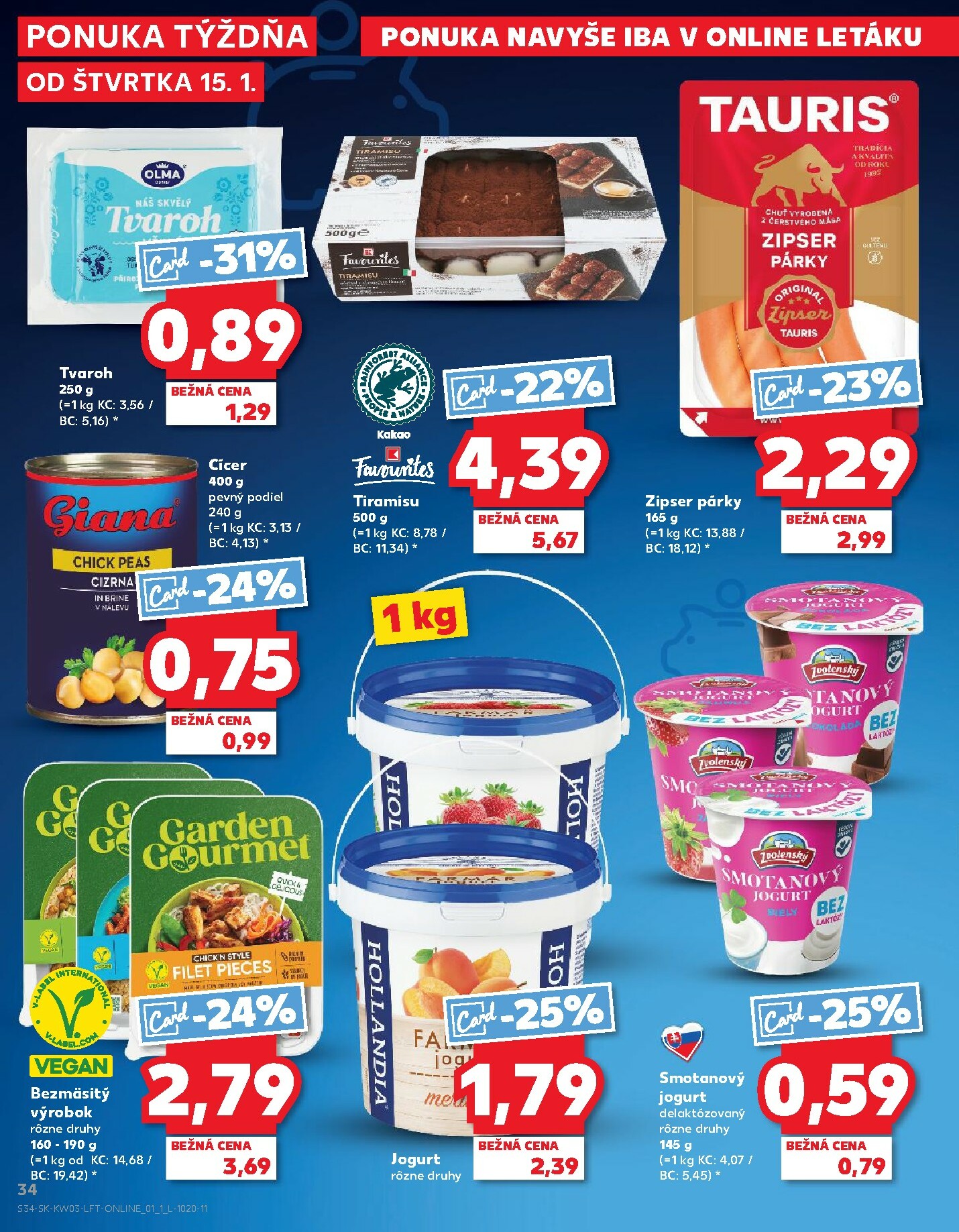kaufland - Leták Kaufland platný od 15.01. do 21.01. - page: 34