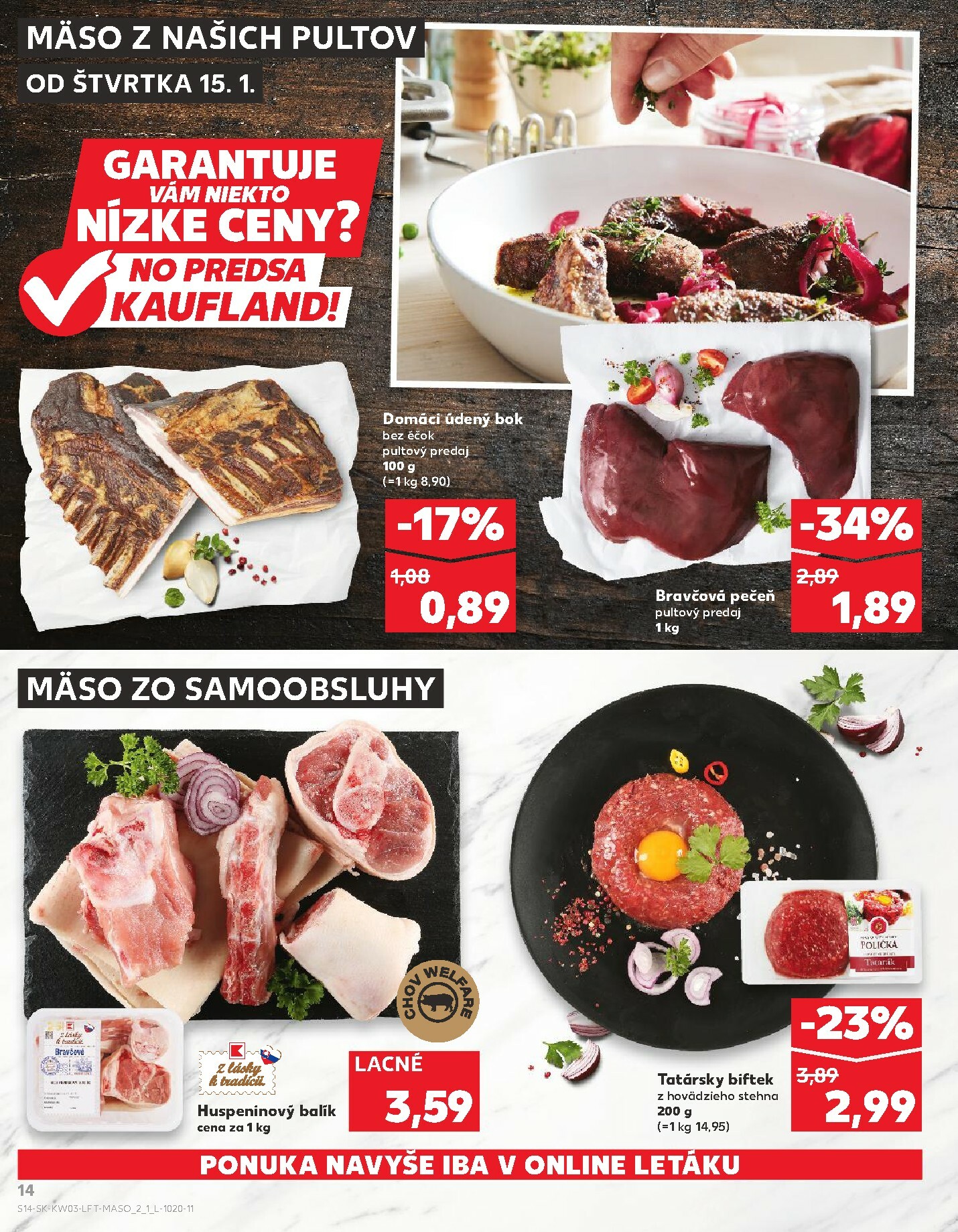 kaufland - Leták Kaufland platný od 15.01. do 21.01. - page: 14