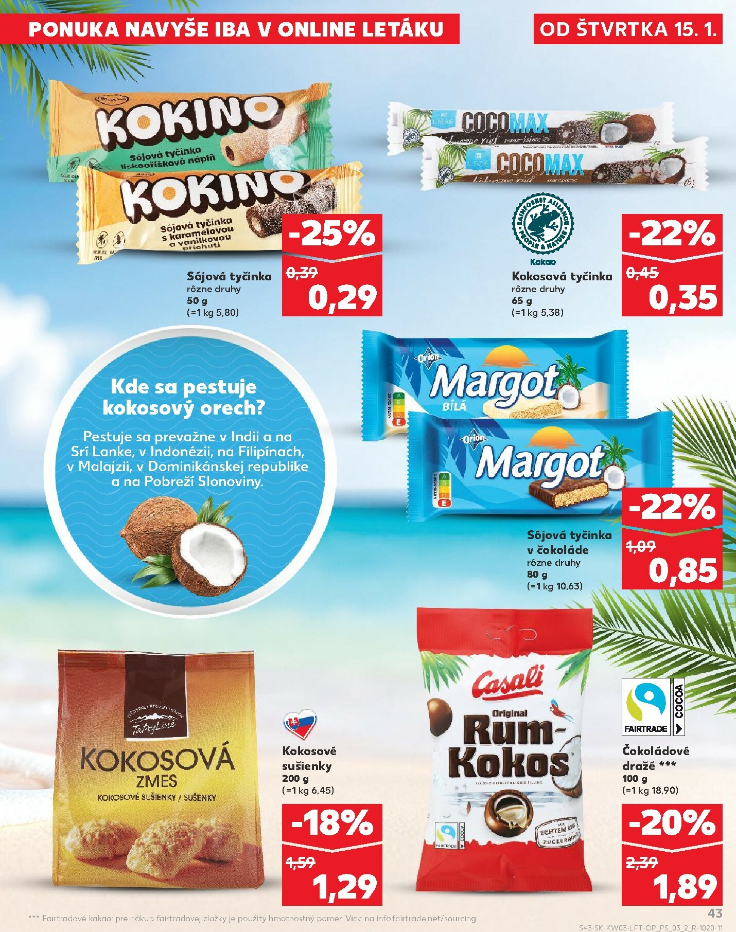 kaufland - Leták Kaufland platný od 15.01. do 21.01. - page: 43