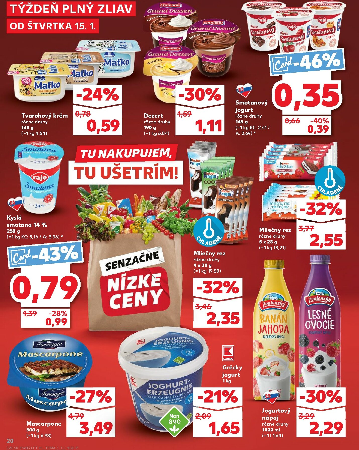 kaufland - Leták Kaufland platný od 15.01. do 21.01. - page: 20
