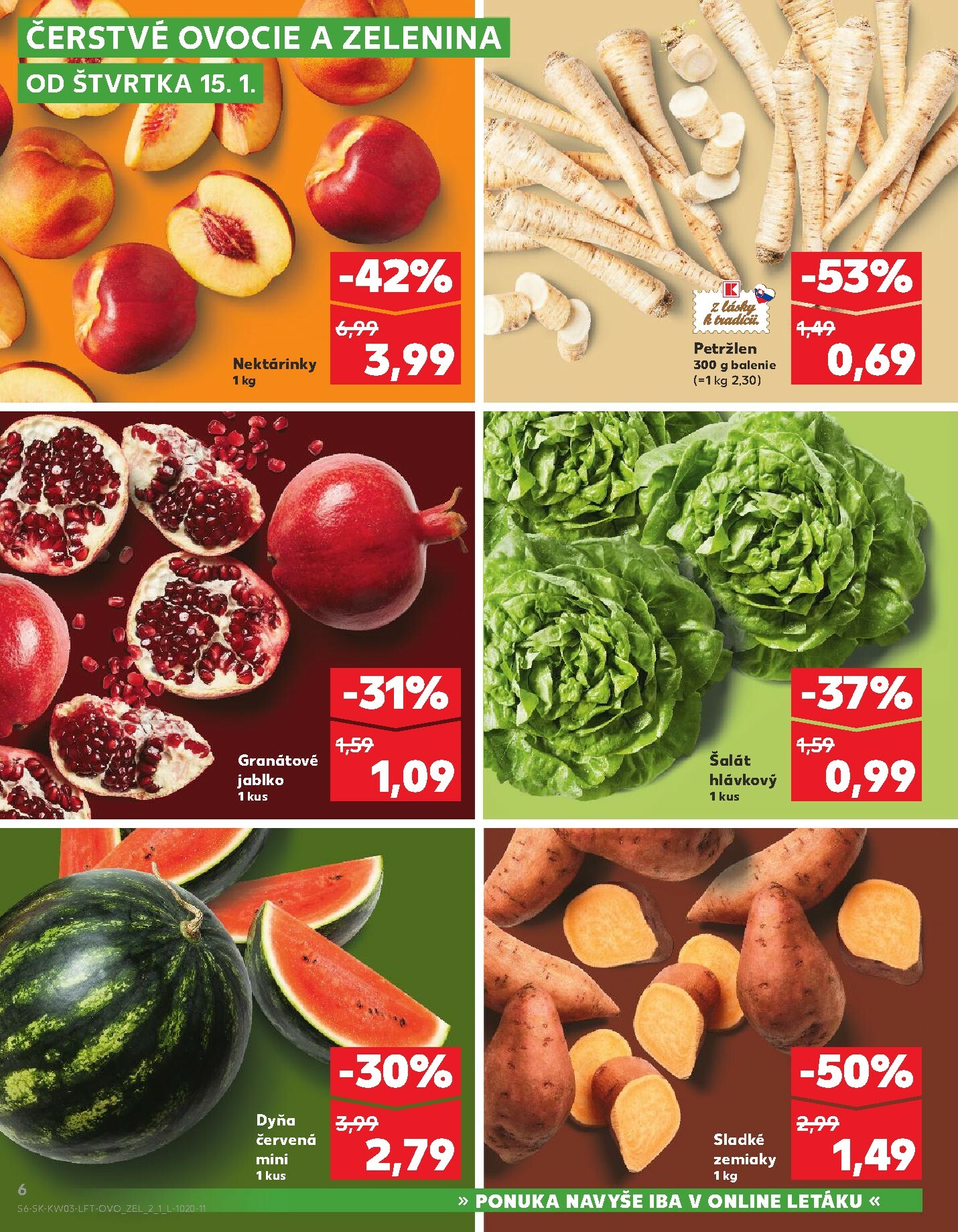 kaufland - Leták Kaufland platný od 15.01. do 21.01. - page: 6