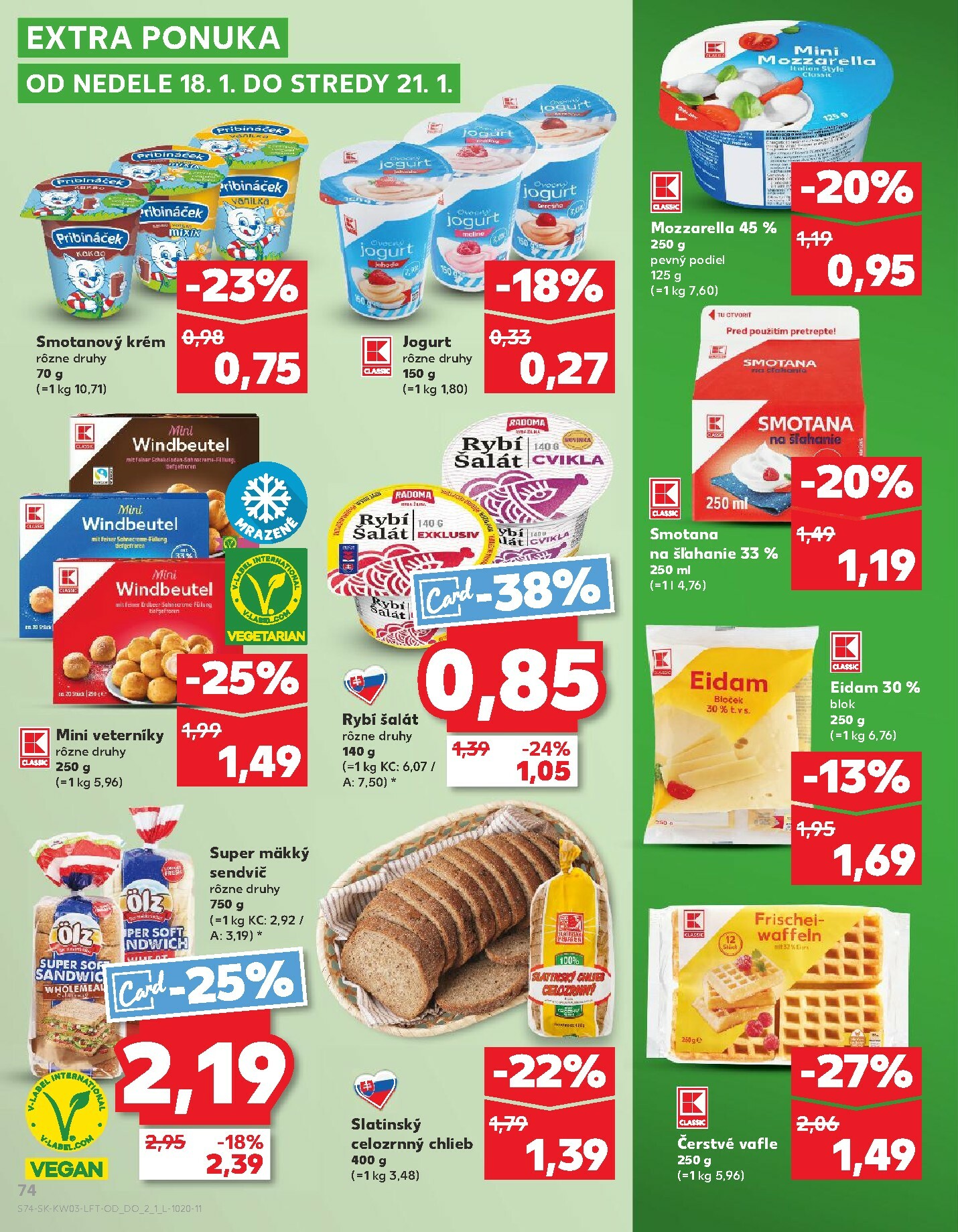 kaufland - Leták Kaufland platný od 15.01. do 21.01. - page: 74