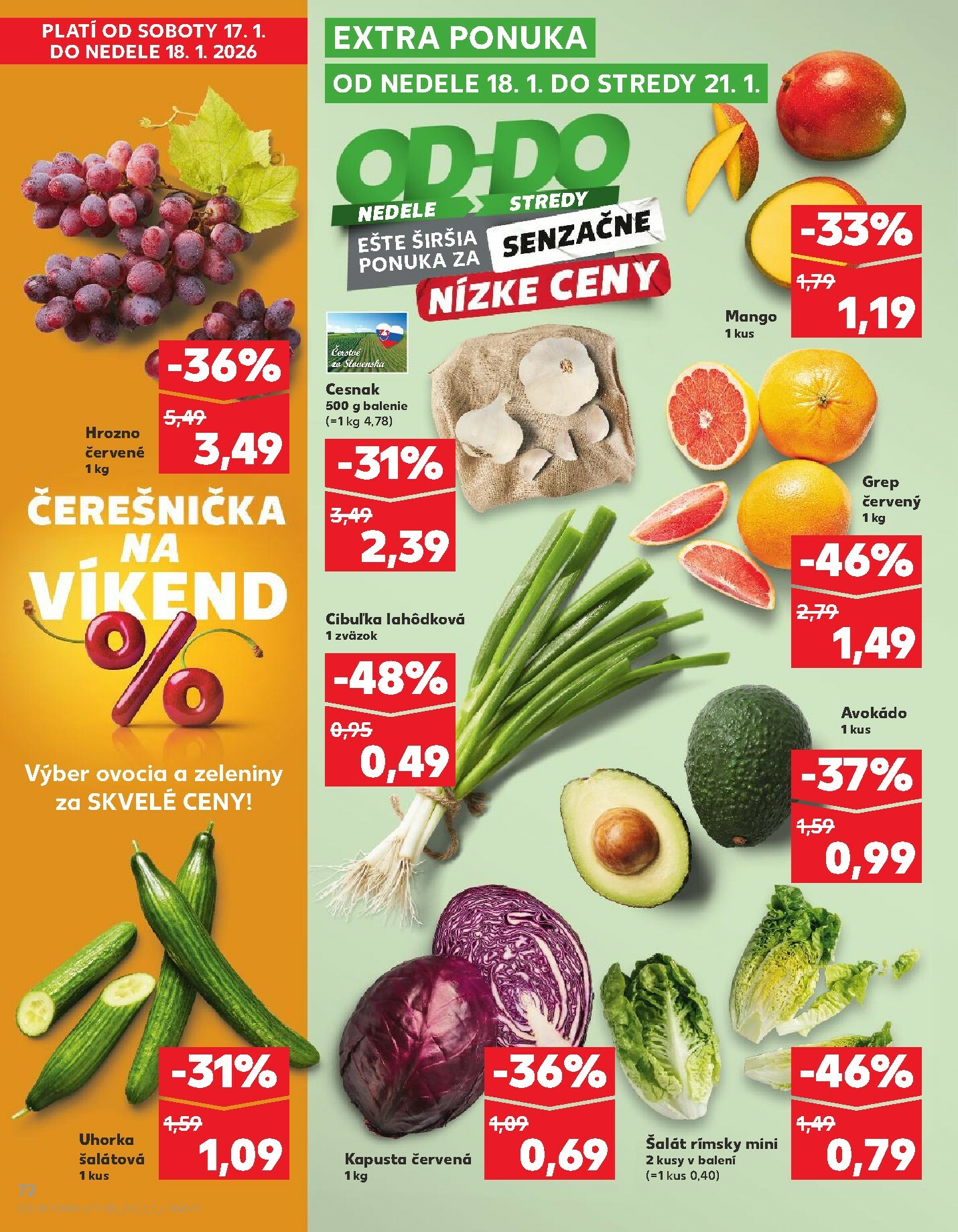kaufland - Leták Kaufland platný od 15.01. do 21.01. - page: 72