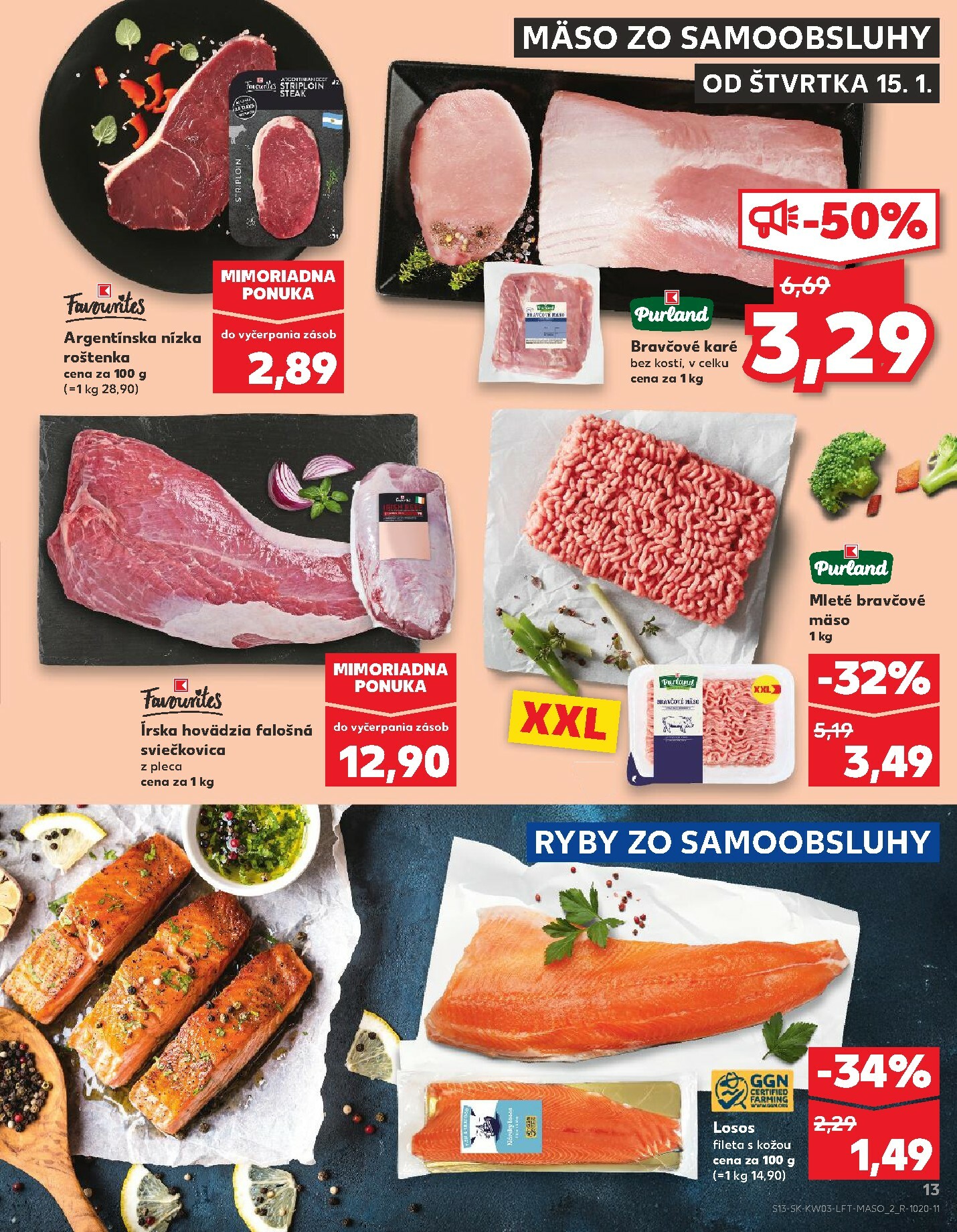 kaufland - Leták Kaufland platný od 15.01. do 21.01. - page: 13