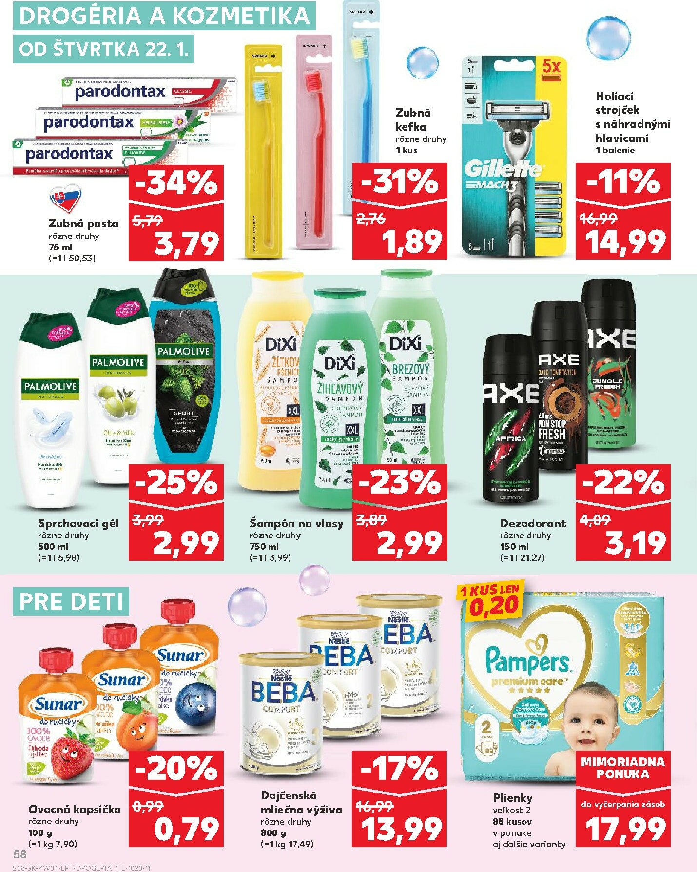 kaufland - Leták Kaufland platný od 22.01. do 28.01. - page: 58