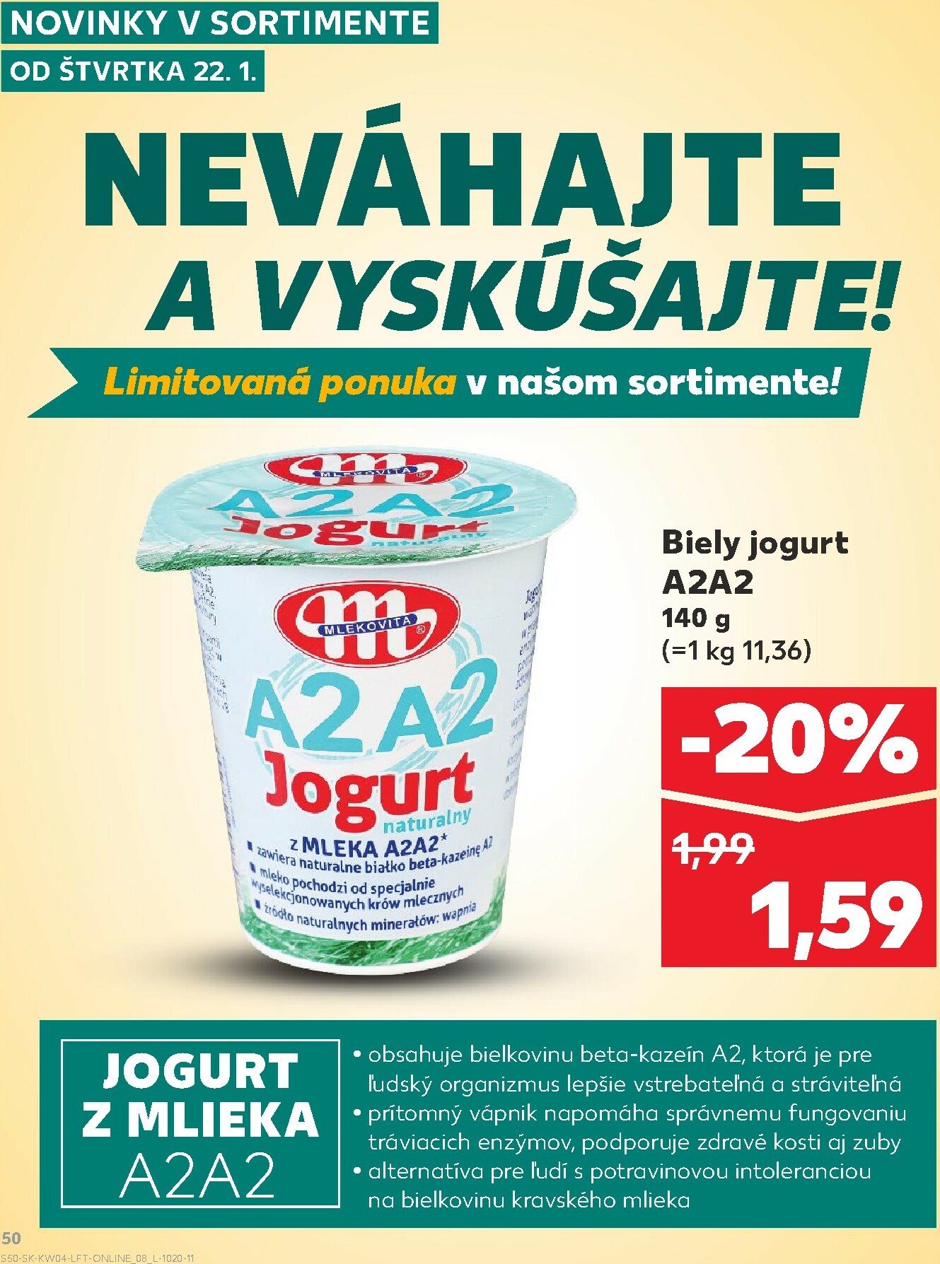 kaufland - Leták Kaufland platný od 22.01. do 28.01. - page: 50