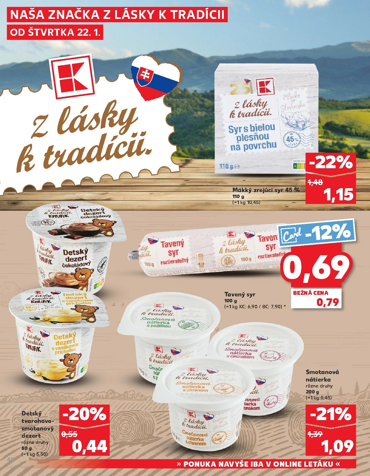 kaufland - Leták Kaufland platný od 22.01. do 28.01. - page: 40