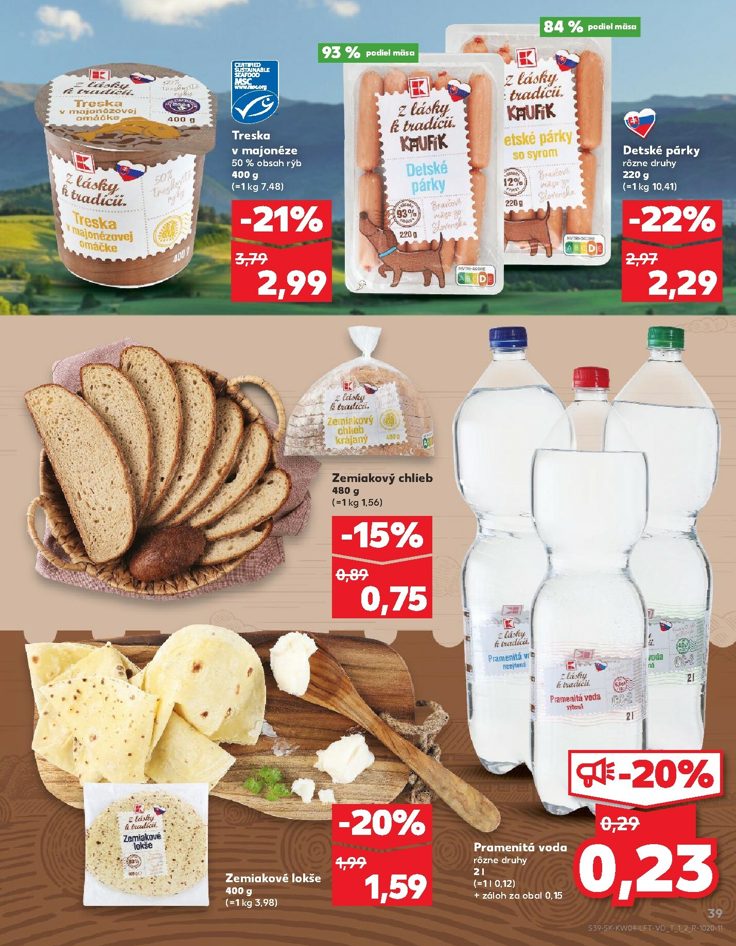 kaufland - Leták Kaufland platný od 22.01. do 28.01. - page: 39
