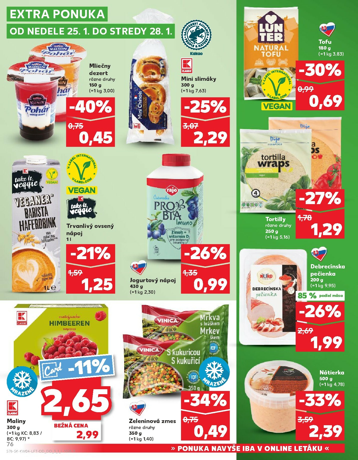 kaufland - Leták Kaufland platný od 22.01. do 28.01. - page: 76