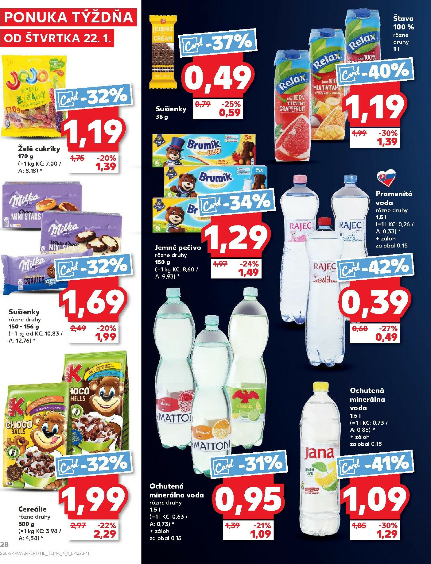 kaufland - Leták Kaufland platný od 22.01. do 28.01. - page: 28