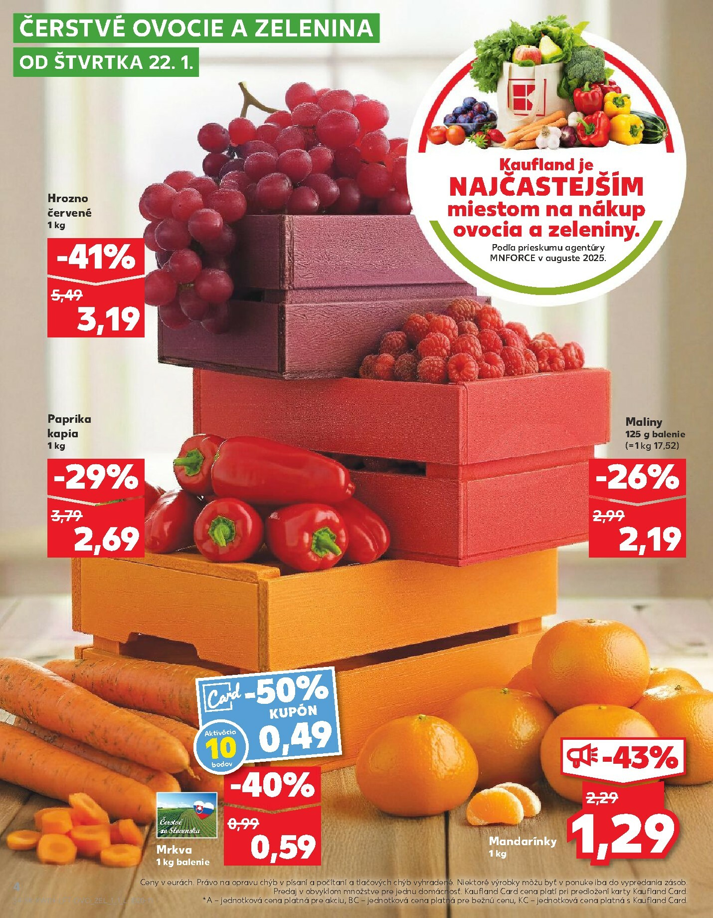 kaufland - Leták Kaufland platný od 22.01. do 28.01. - page: 4