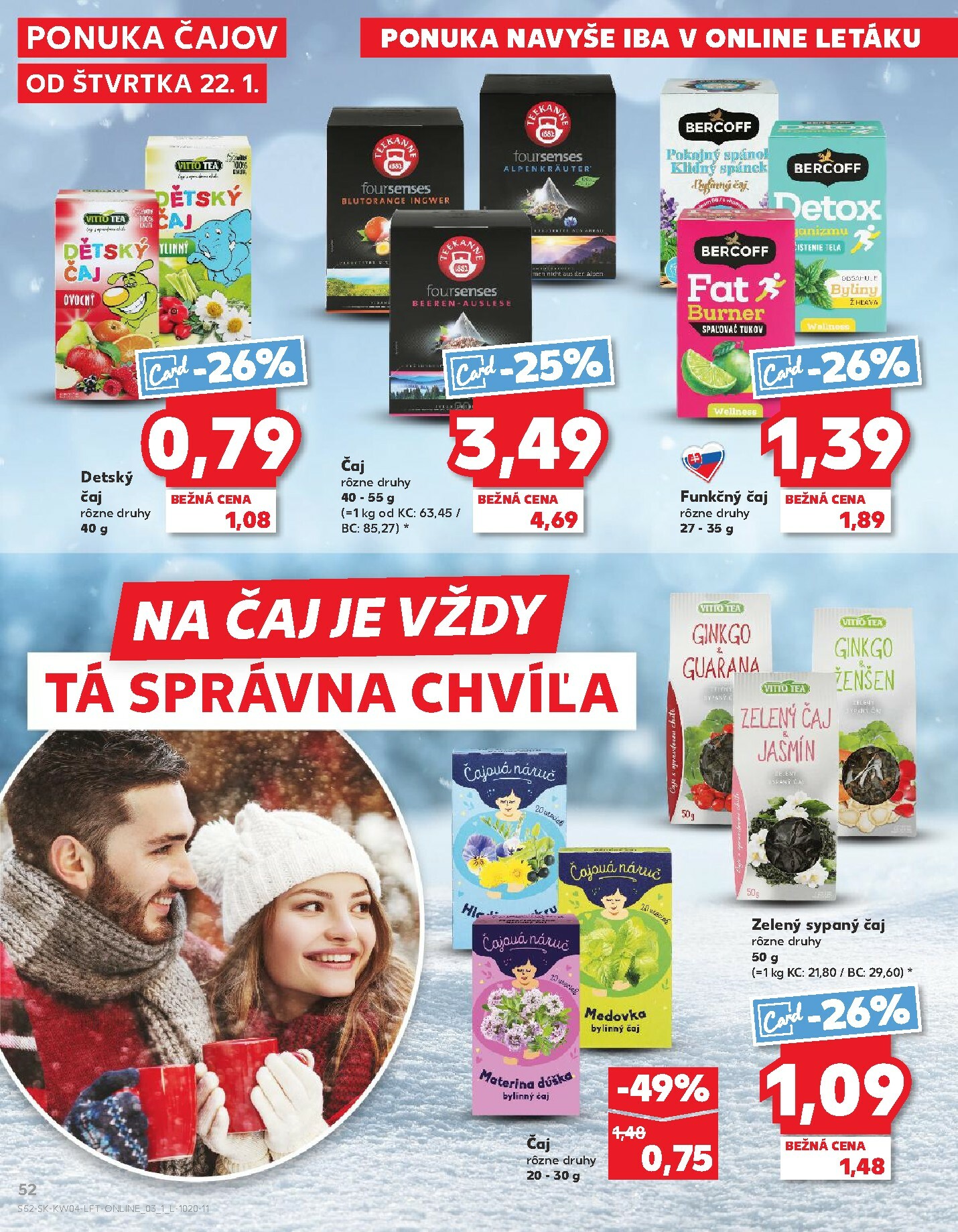 kaufland - Leták Kaufland platný od 22.01. do 28.01. - page: 52