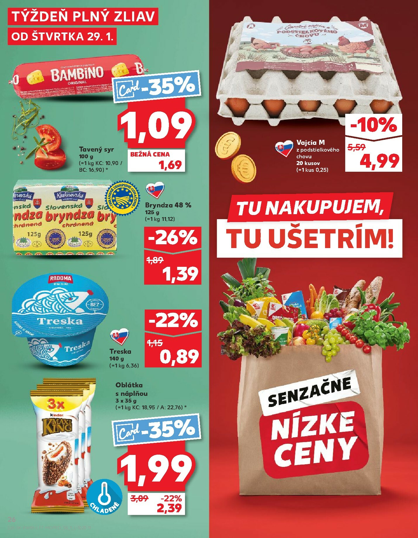 kaufland - Leták Kaufland platný od 29.01. do 04.02. - page: 26