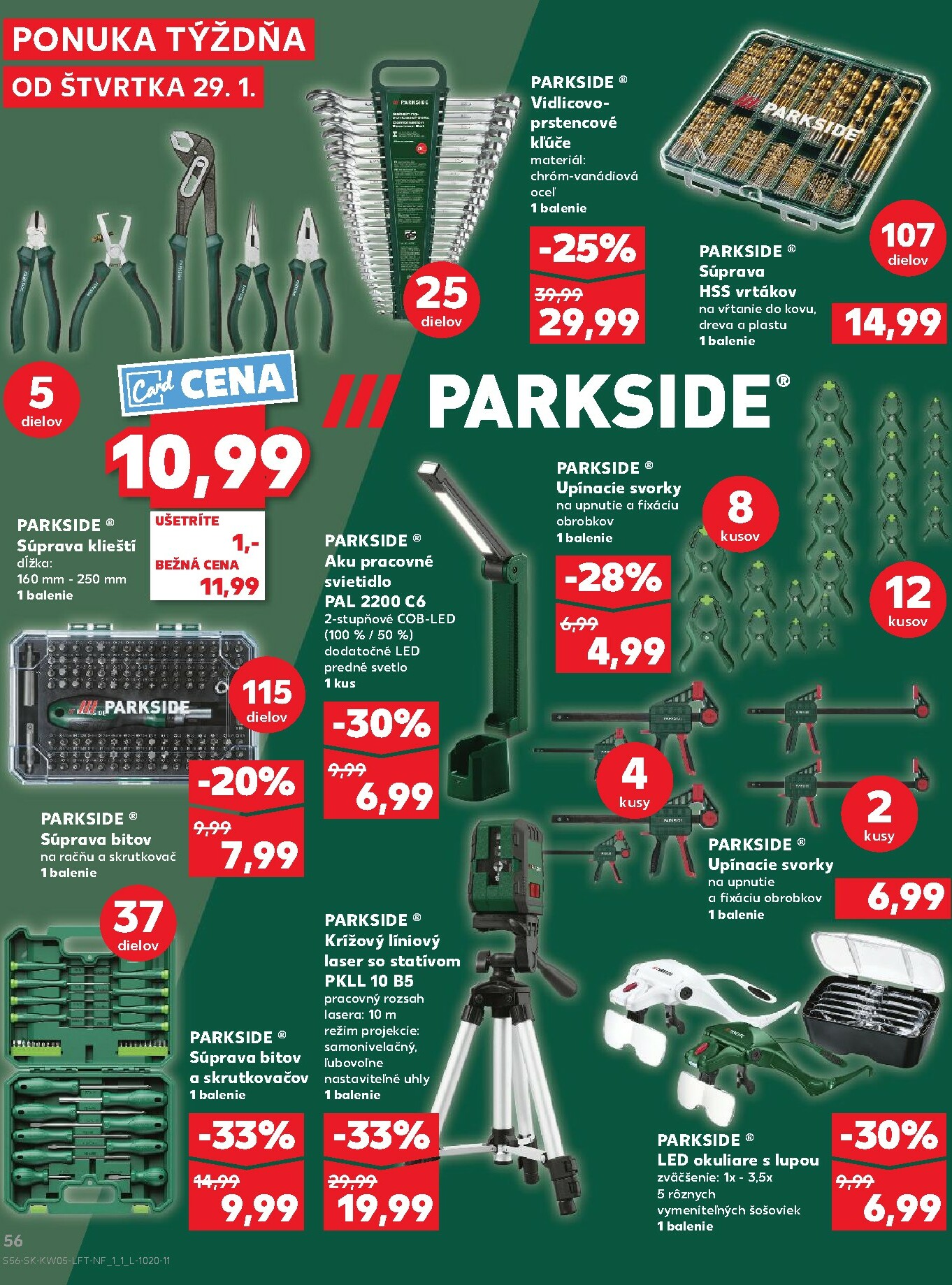 kaufland - Leták Kaufland platný od 29.01. do 04.02. - page: 56