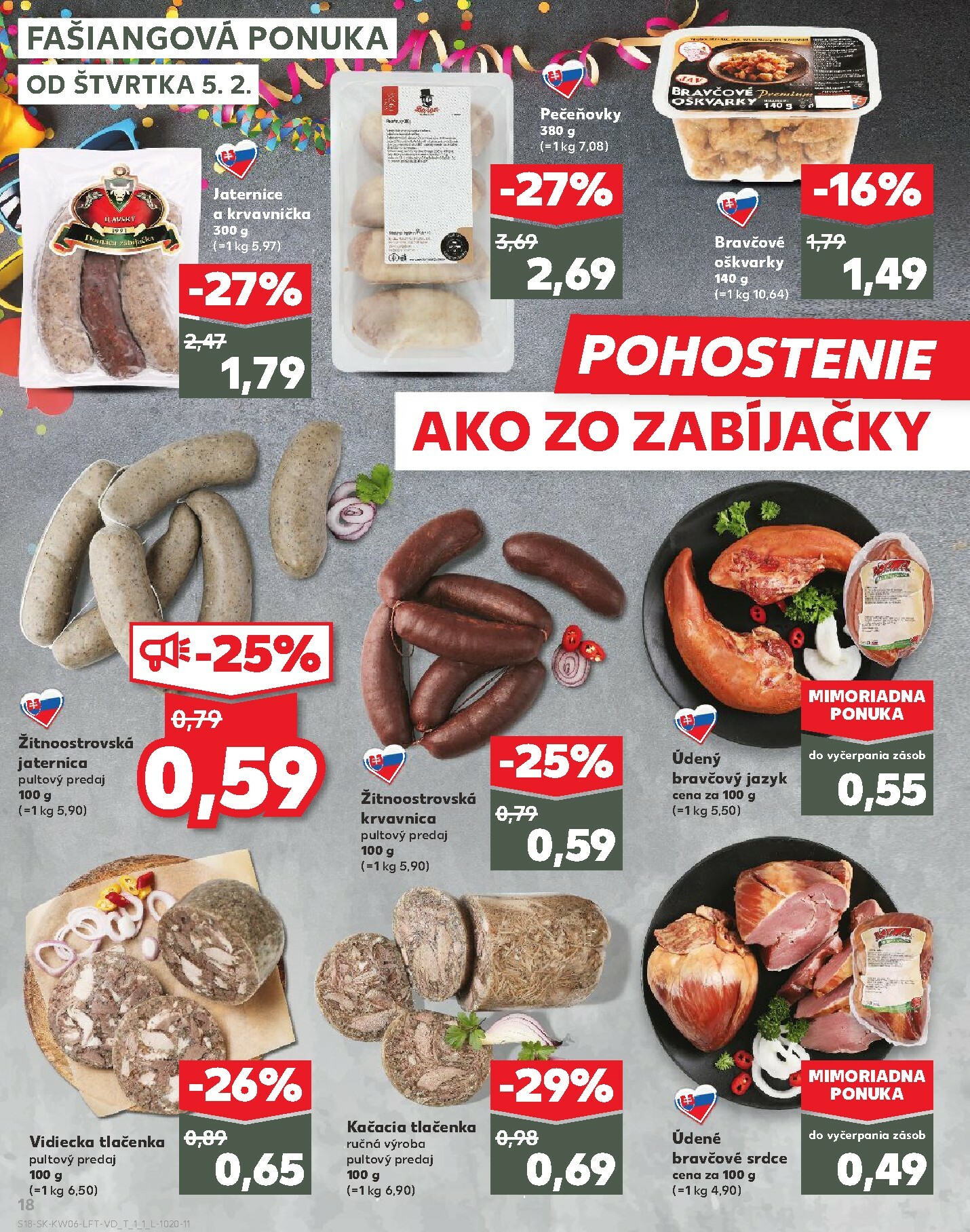 kaufland - Leták Kaufland platný od 05.02.2026 do 11.02.2026 - page: 18