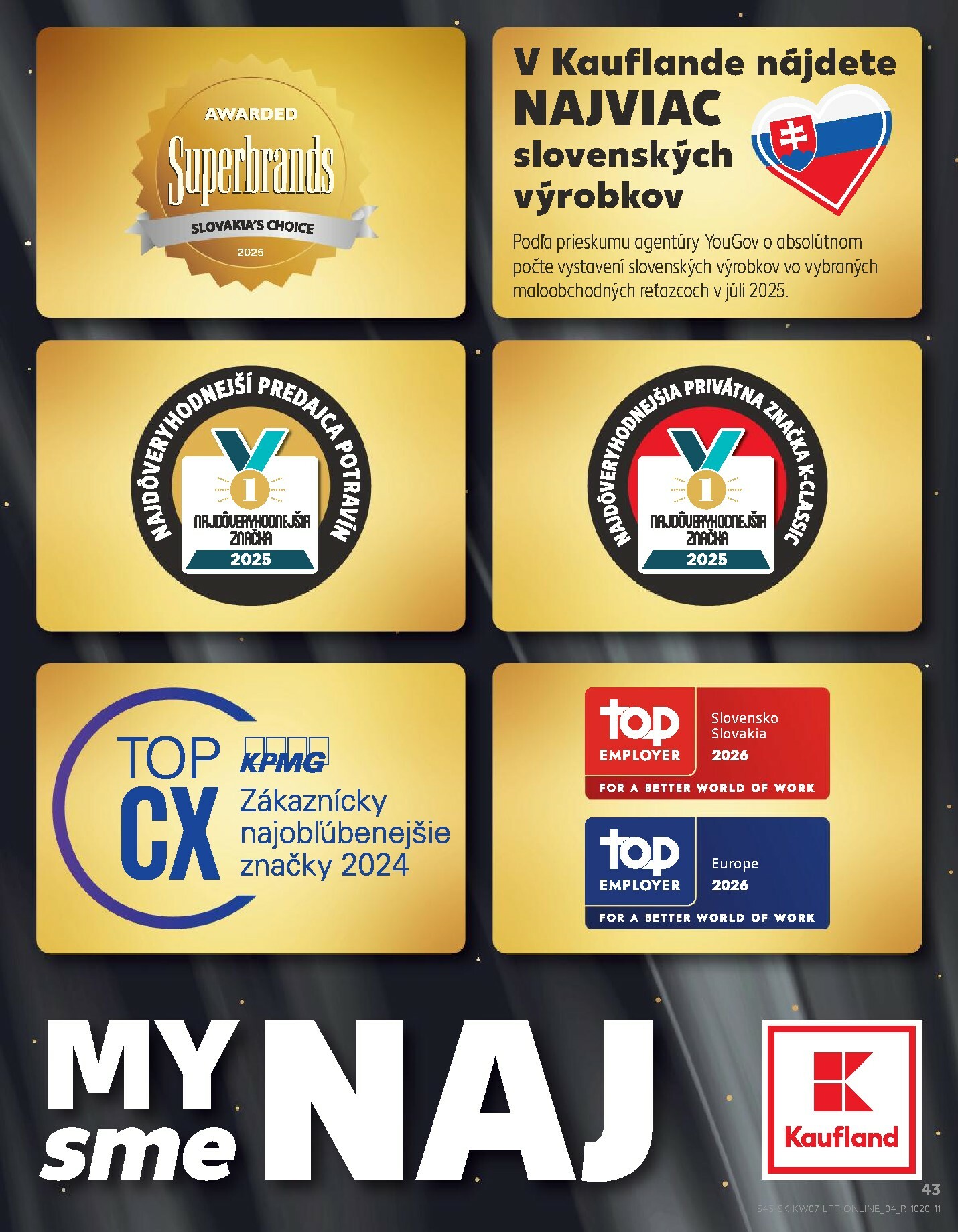 kaufland - Leták Kaufland platný od 12.02.2026 do 18.02.2026 - page: 43