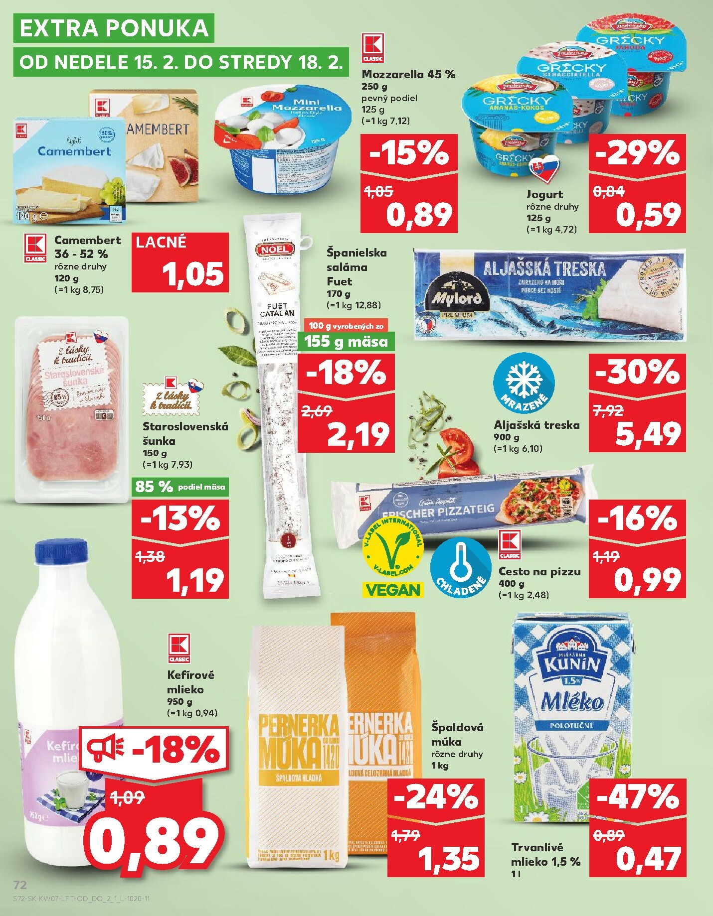 kaufland - Leták Kaufland platný od 12.02.2026 do 18.02.2026 - page: 72