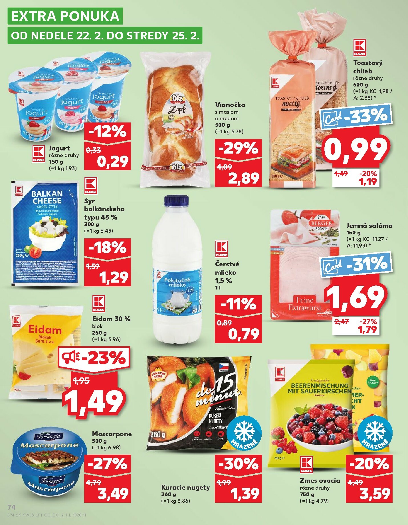 kaufland - Leták Kaufland platný od 19.02.2026 do 25.02.2026 - page: 74
