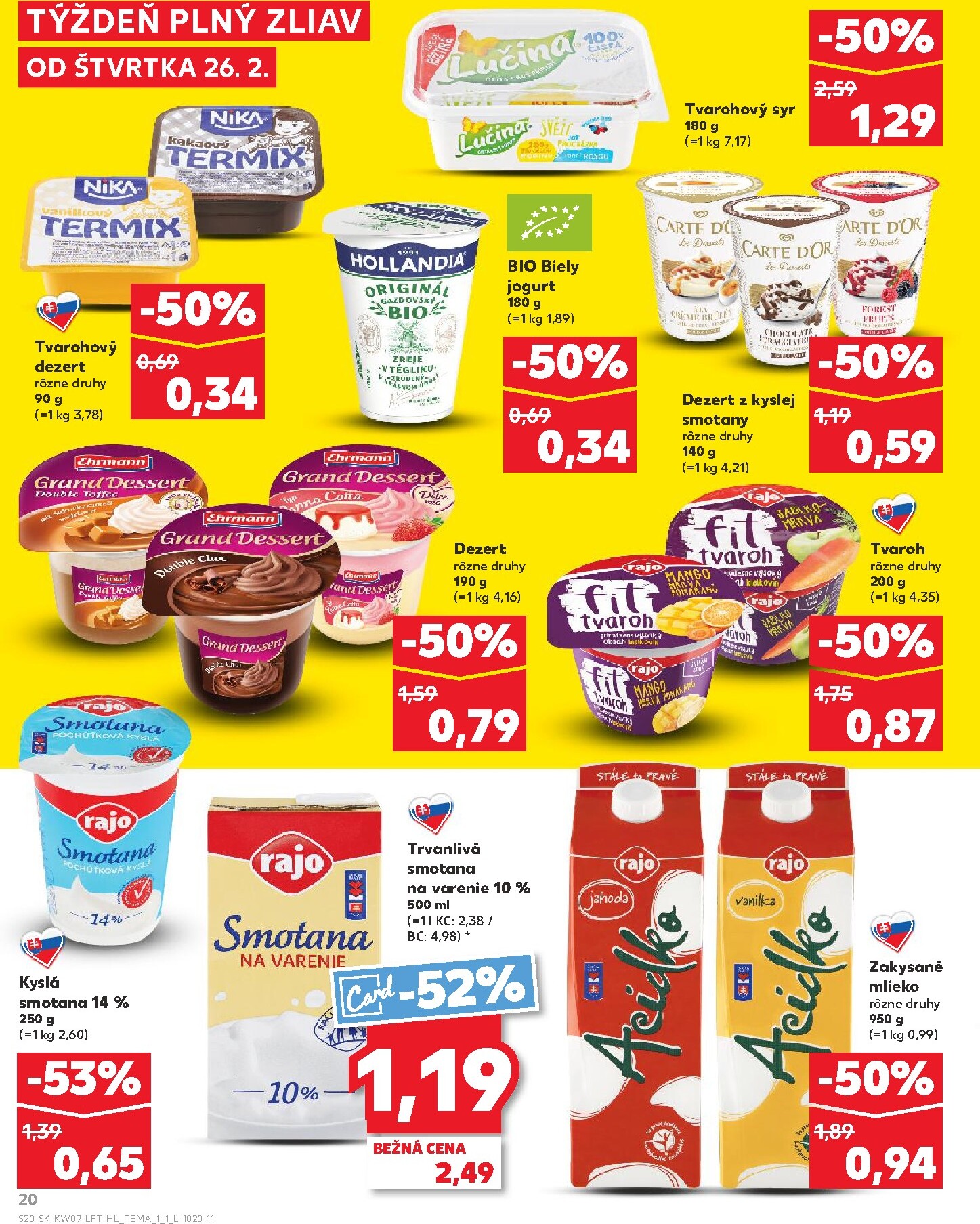 kaufland - Leták Kaufland platný od 26.02.2026 do 04.03.2026 - page: 20