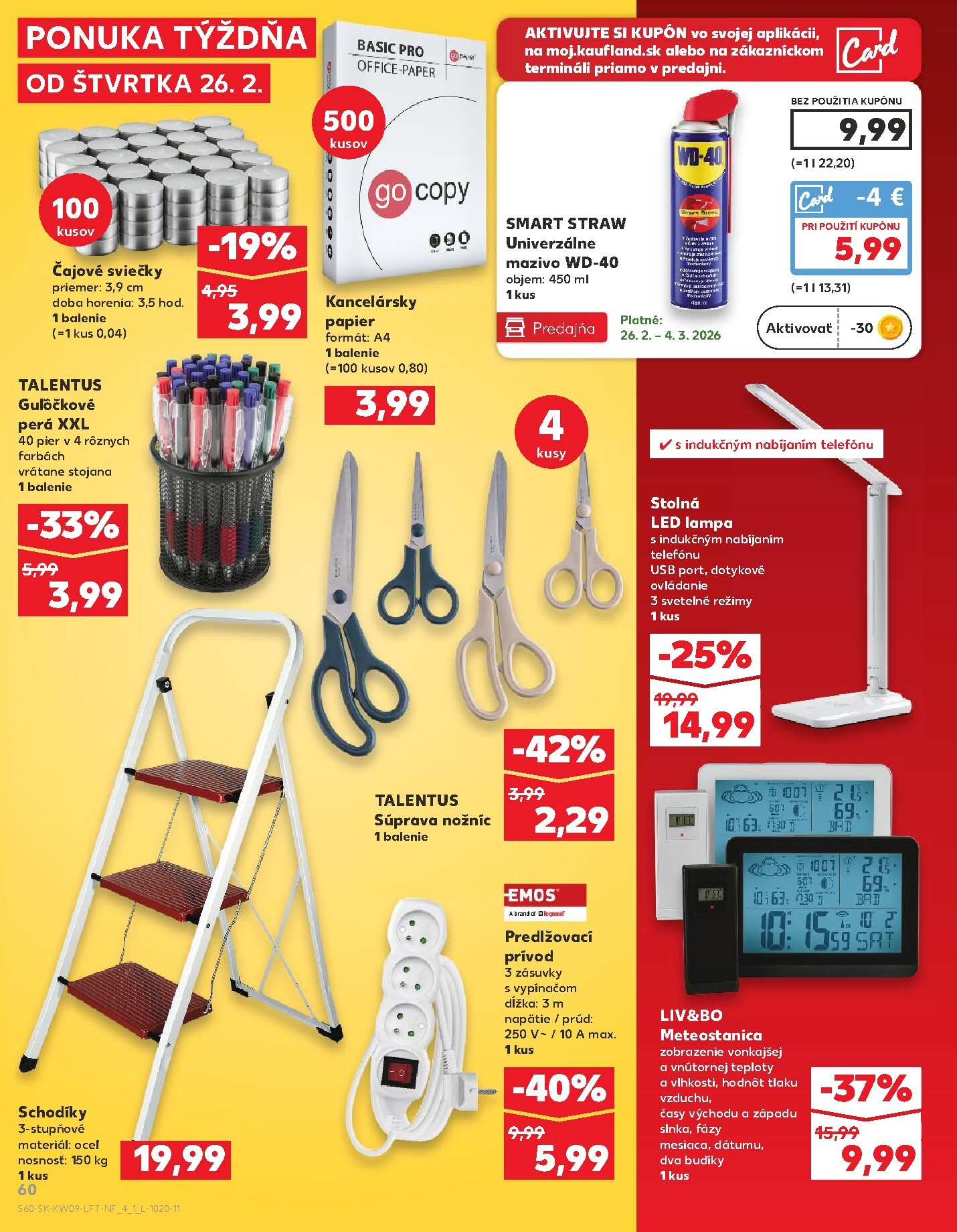 kaufland - Leták Kaufland platný od 26.02.2026 do 04.03.2026 - page: 60