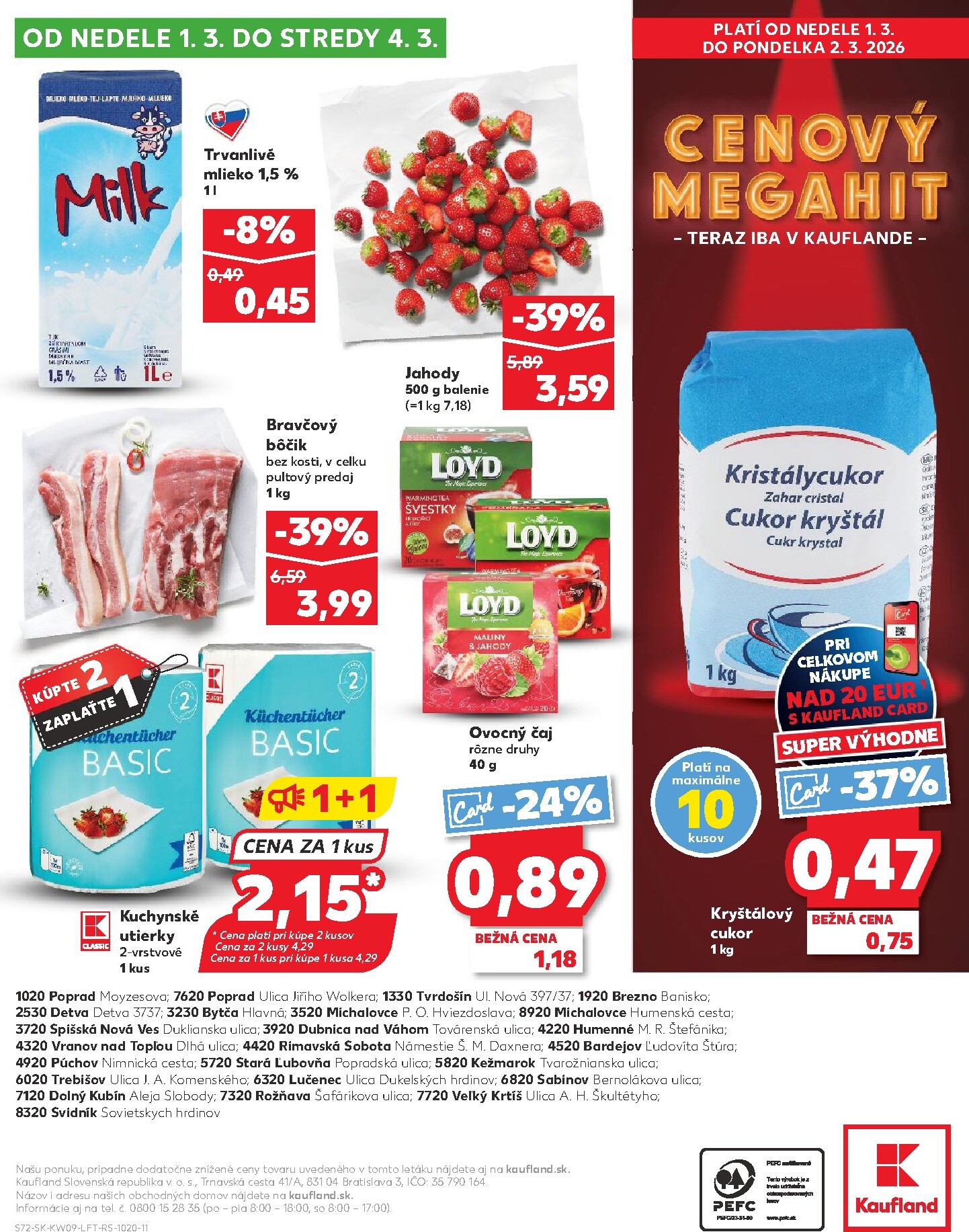 kaufland - Leták Kaufland platný od 26.02.2026 do 04.03.2026 - page: 72