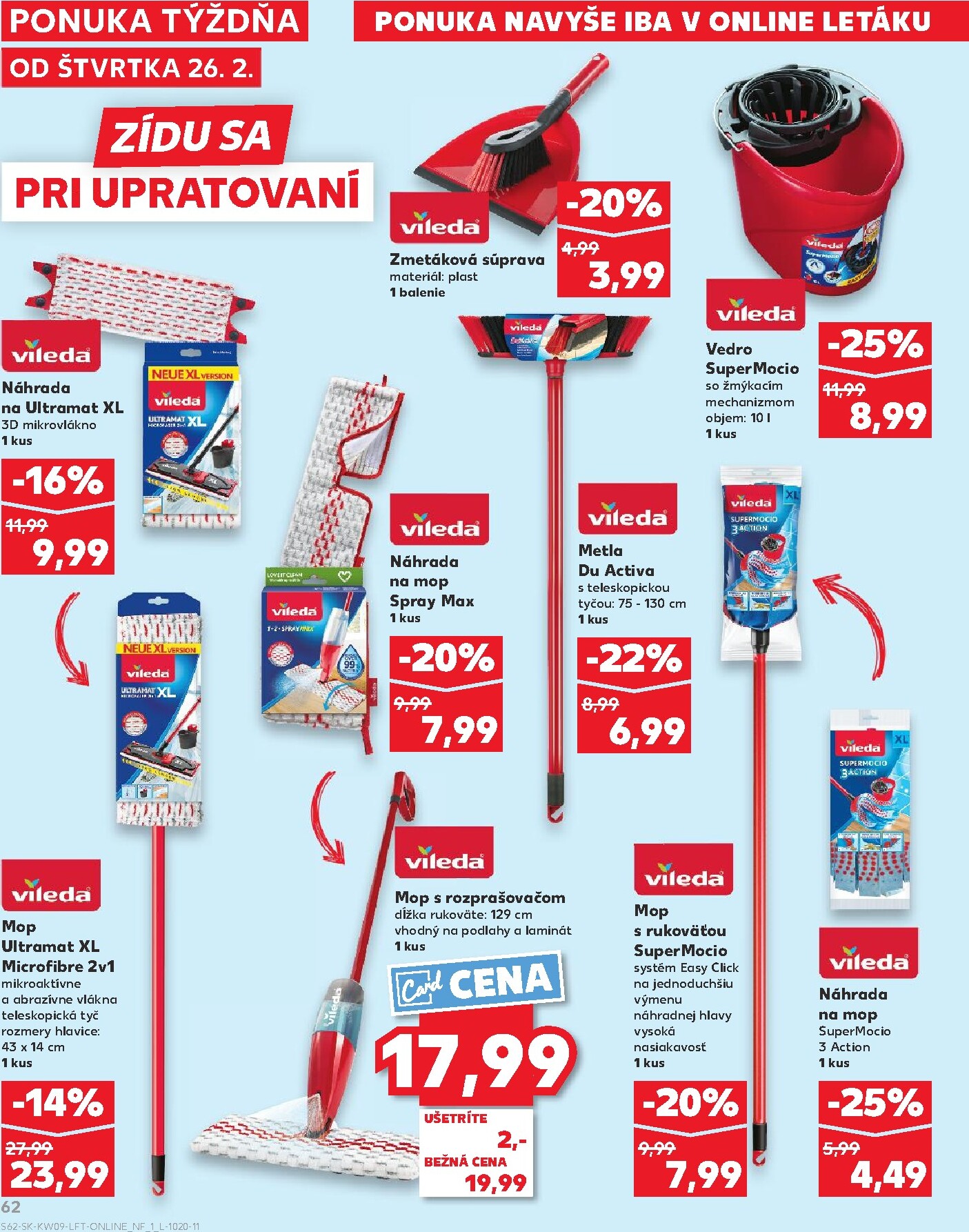 kaufland - Leták Kaufland platný od 26.02.2026 do 04.03.2026 - page: 62