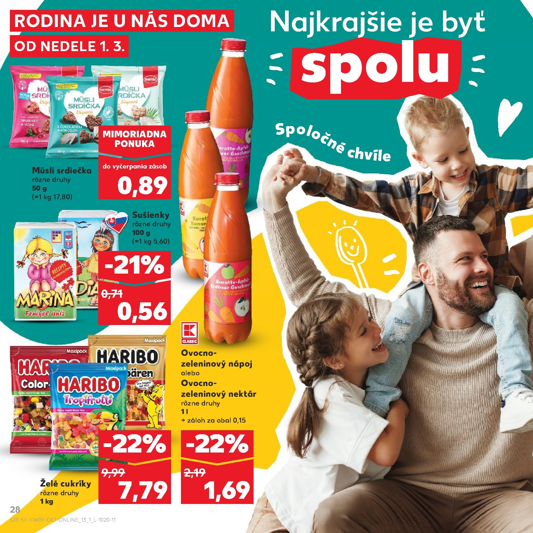 kaufland - Leták Kaufland - Rodina je u nás doma platný od 01.03.2026 do 31.03.2026 - page: 28