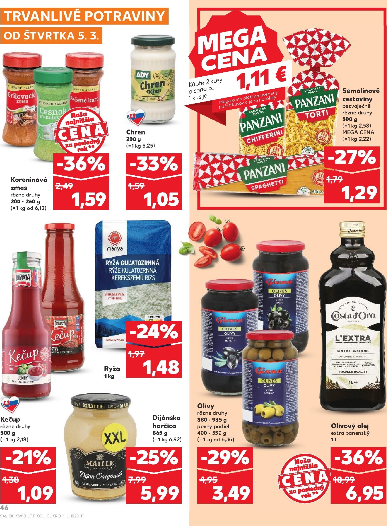 kaufland - Leták Kaufland platný od 05.03.2026 do 11.03.2026 - page: 46